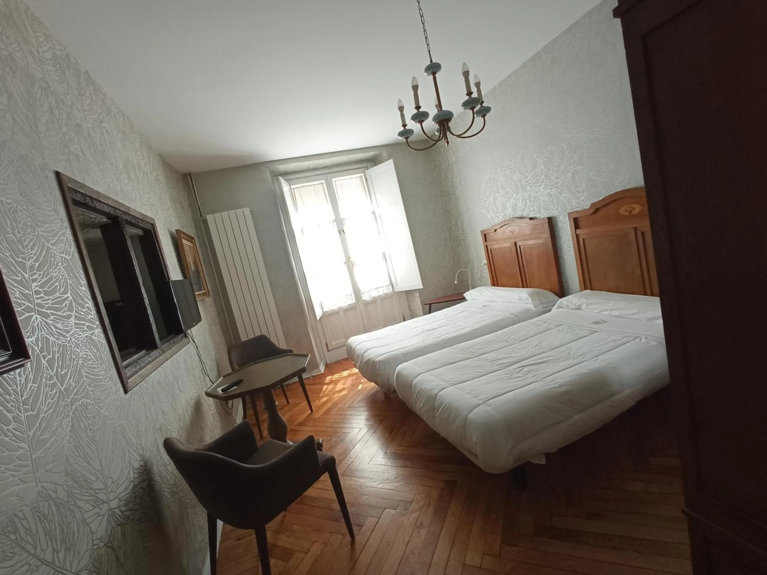 Bed in Hotel Ormazabal