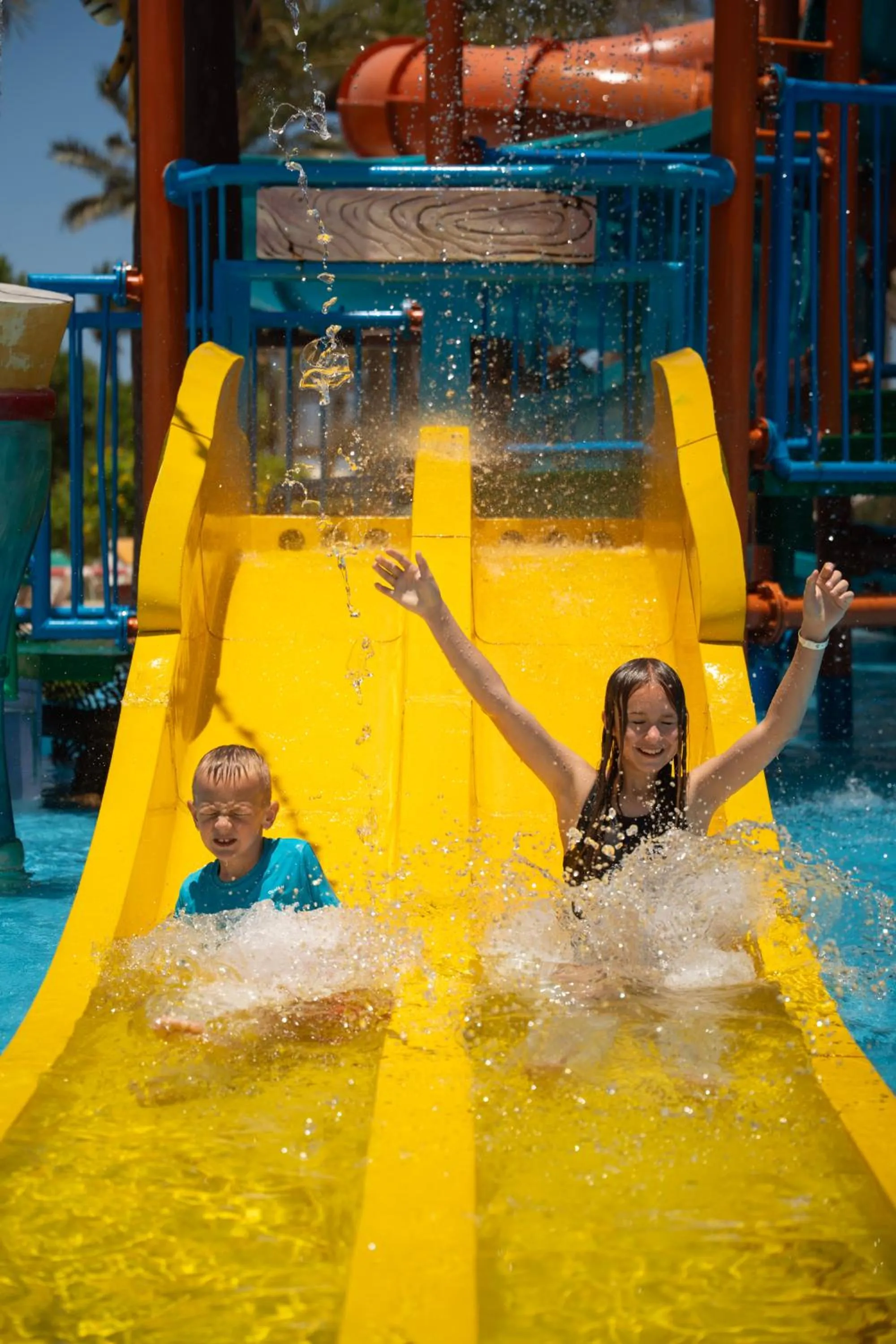 Aqua park in Calimera Blend Paradise