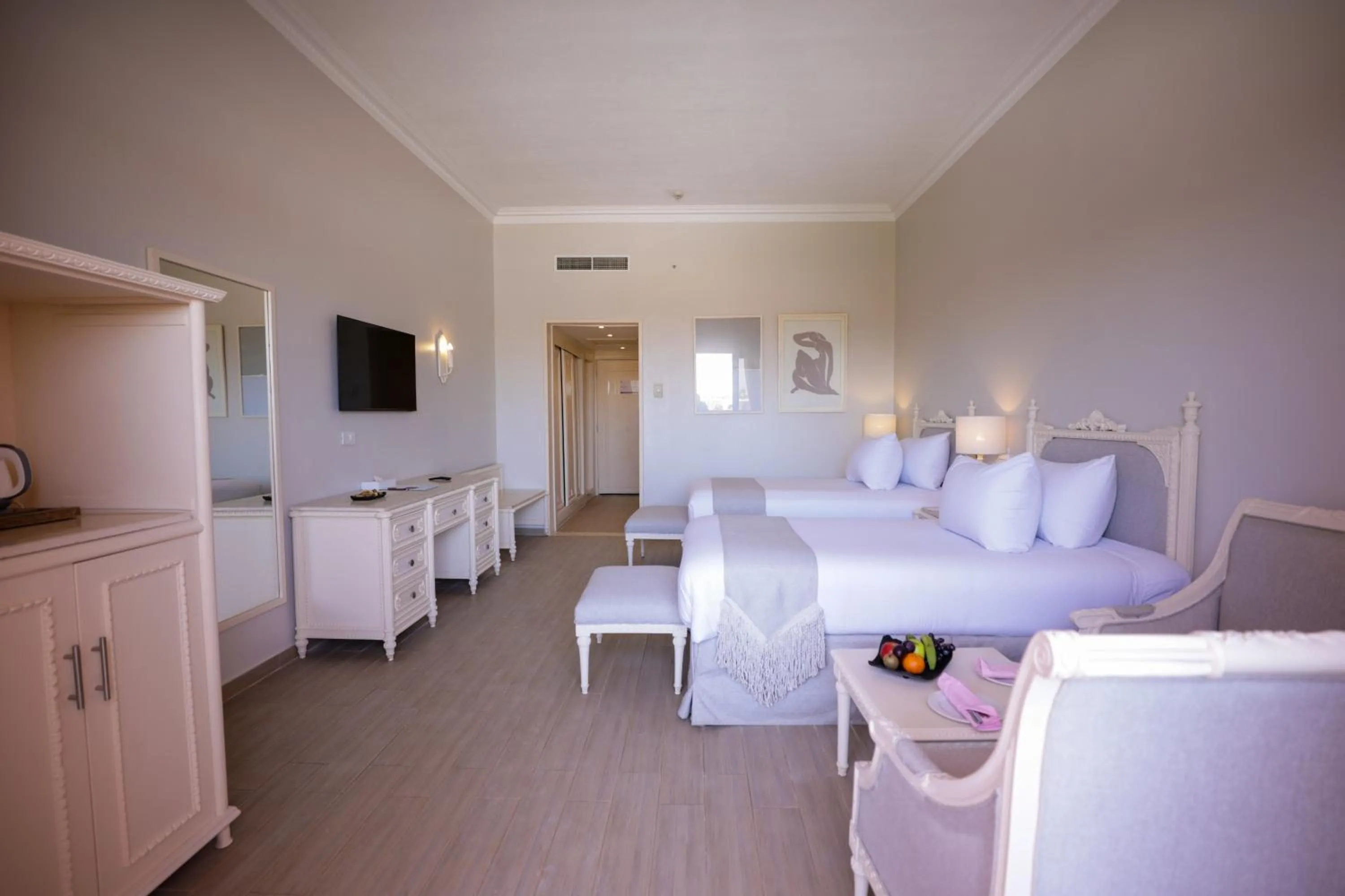 Bedroom, Bed in Calimera Blend Paradise