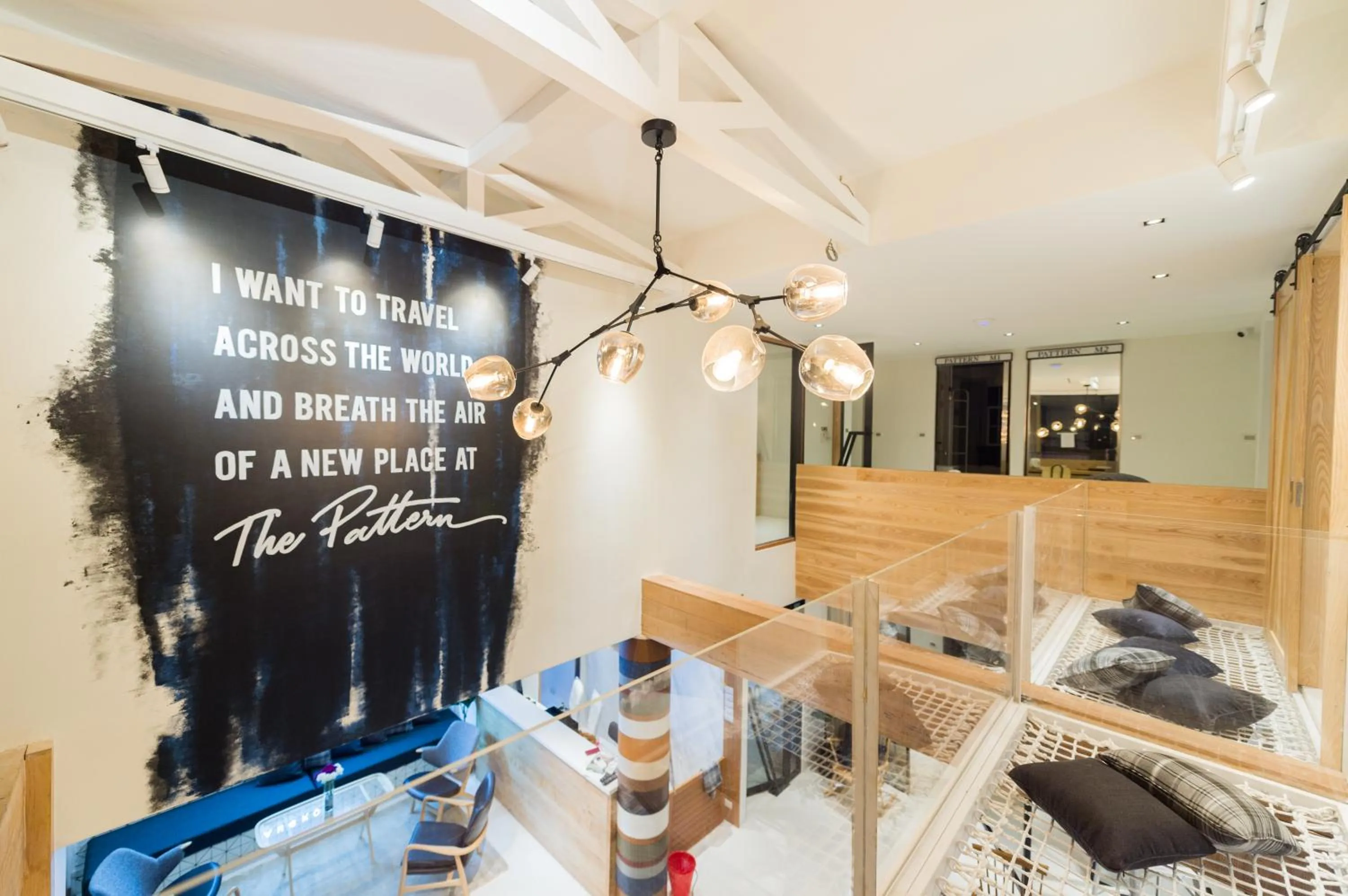 Lobby or reception in The Pattern Boutique Hotel