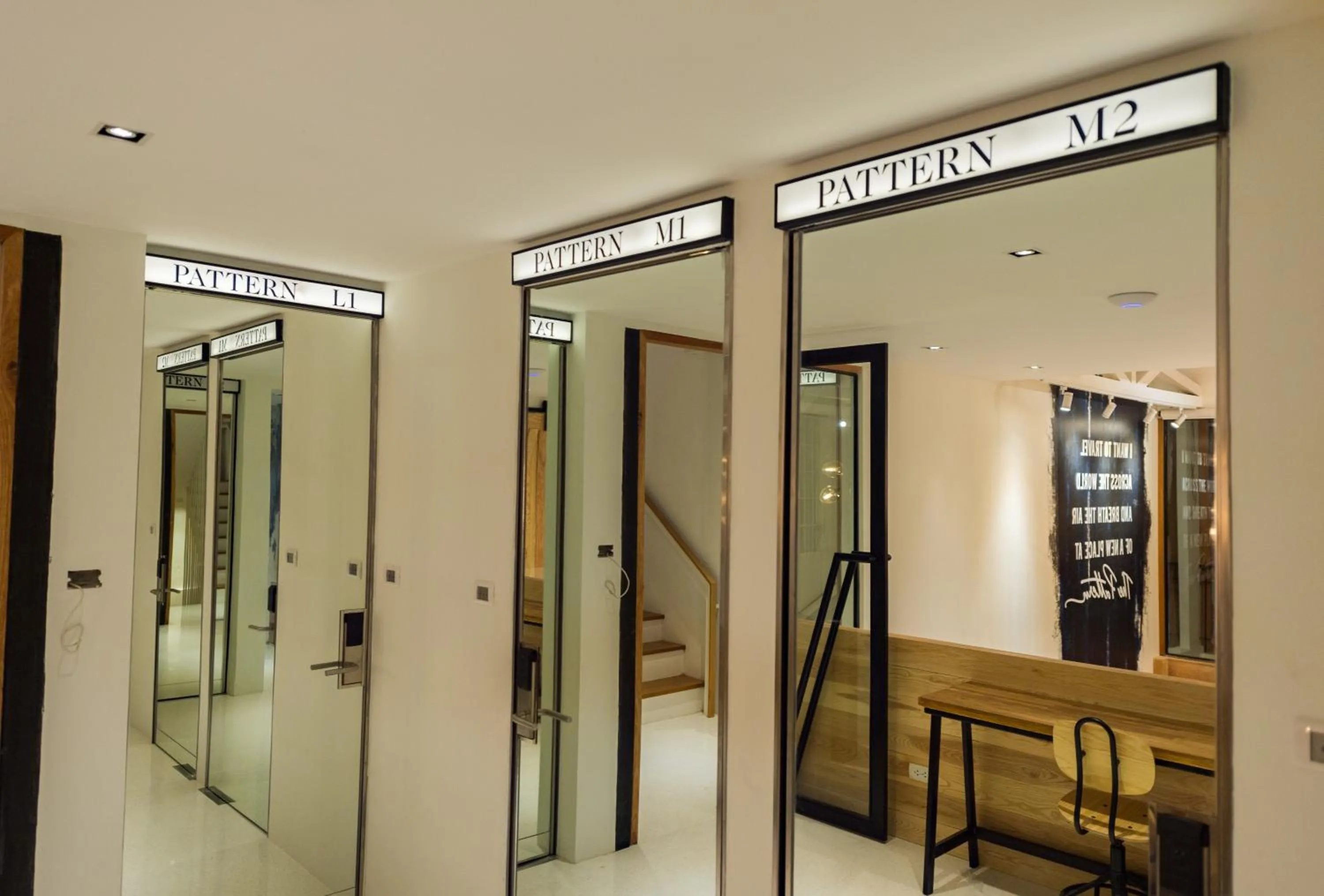 Decorative detail in The Pattern Boutique Hotel