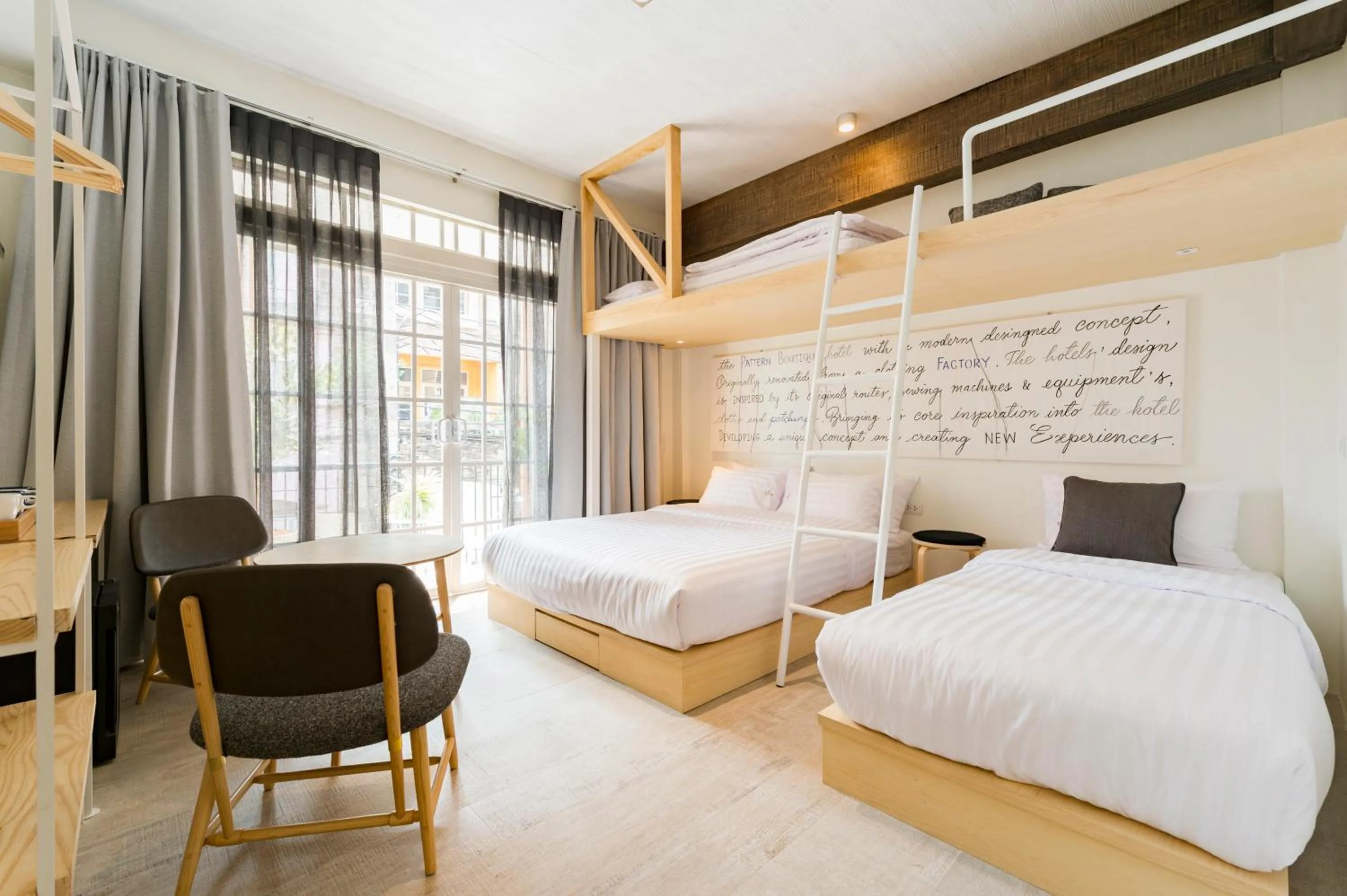 Photo of the whole room, Bed in The Pattern Boutique Hotel