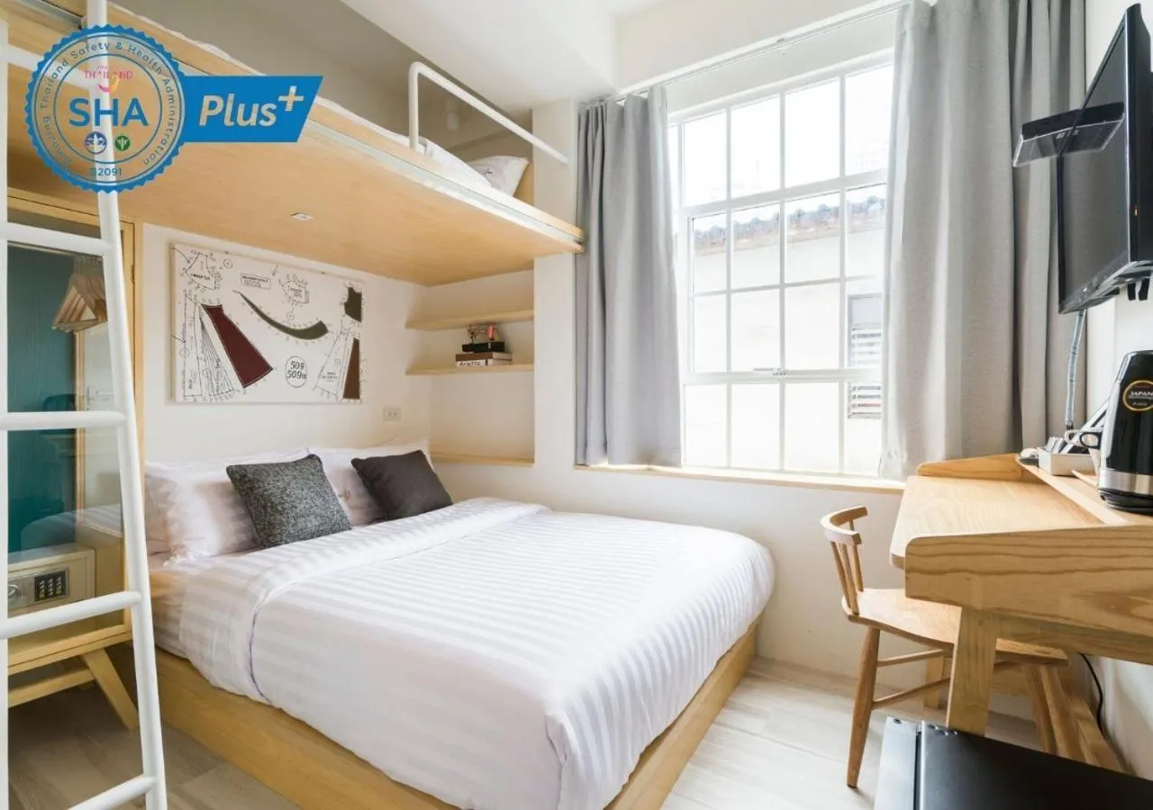 Photo of the whole room, Bed in The Pattern Boutique Hotel