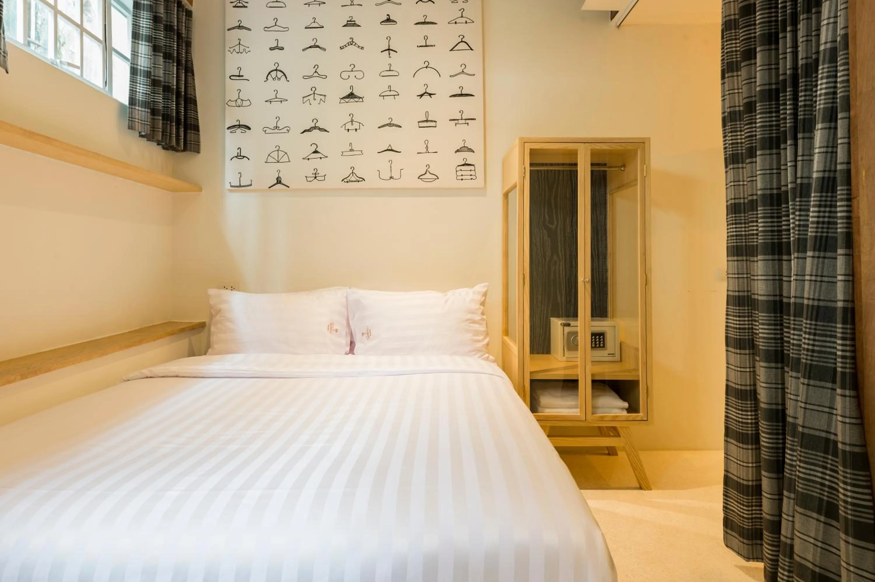 Bed in The Pattern Boutique Hotel