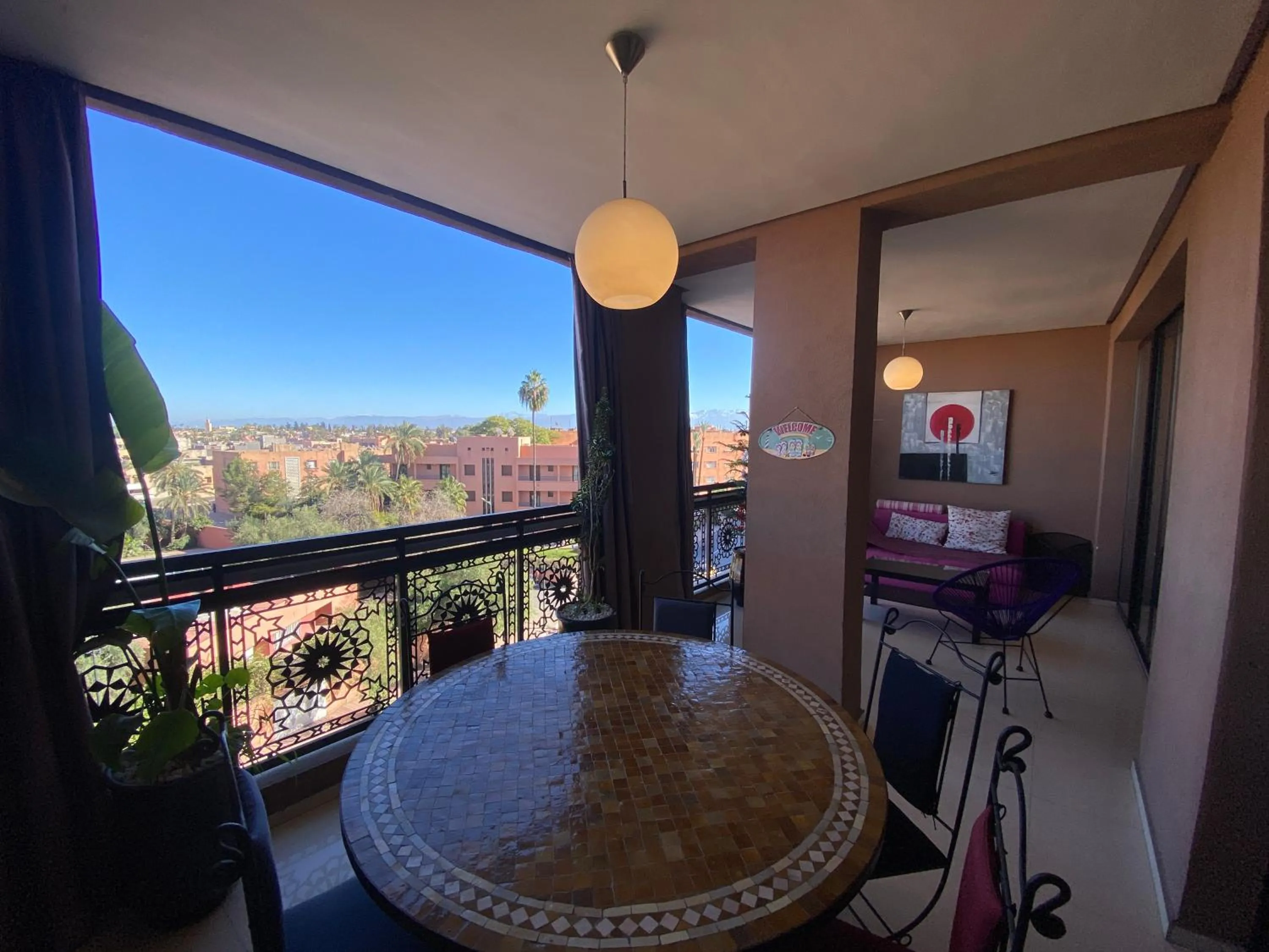 Apartment with Terrace in Sweet Jacob's Appartment Gueliz City Center