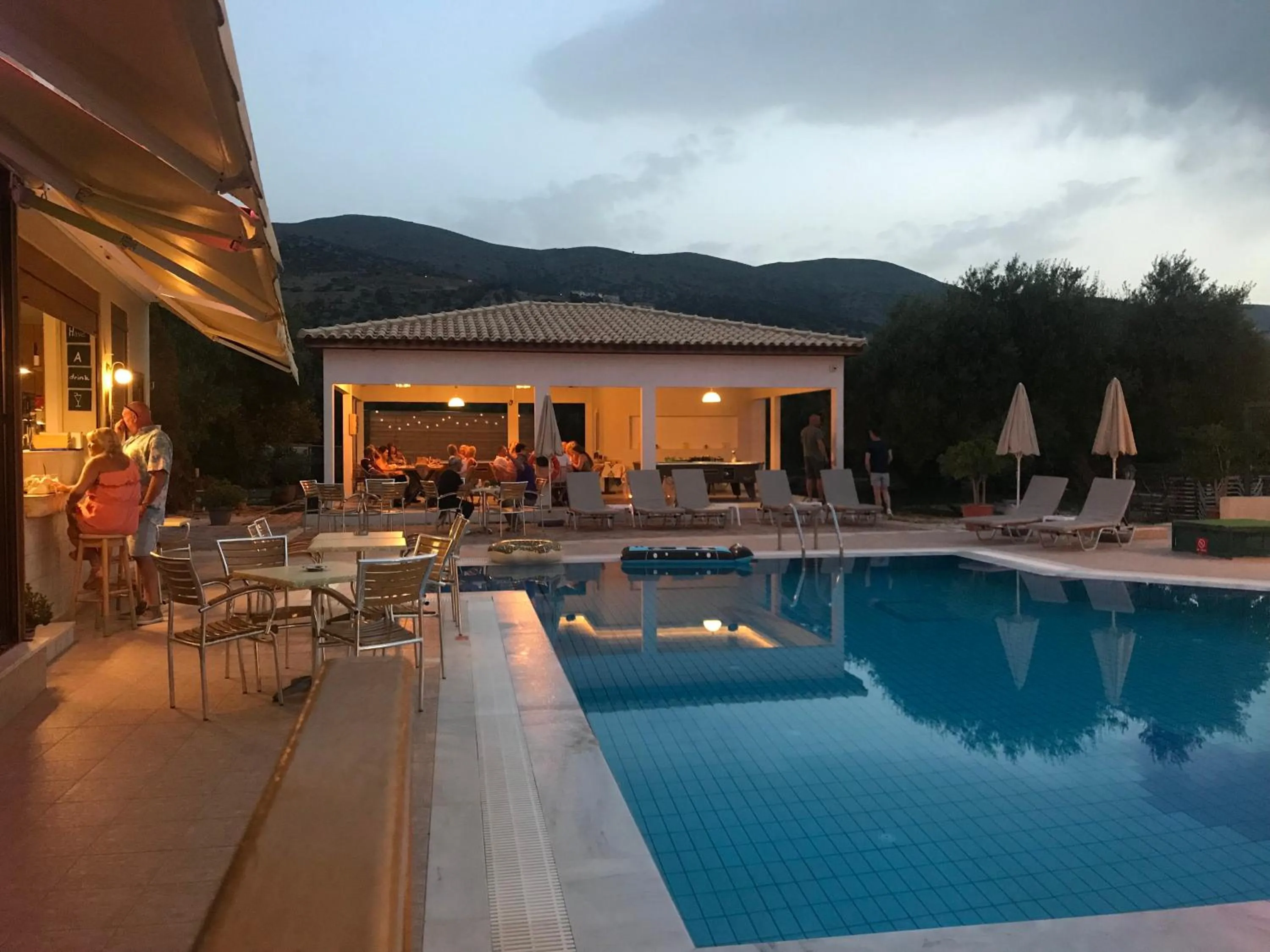 Swimming pool in Newcastle Studios