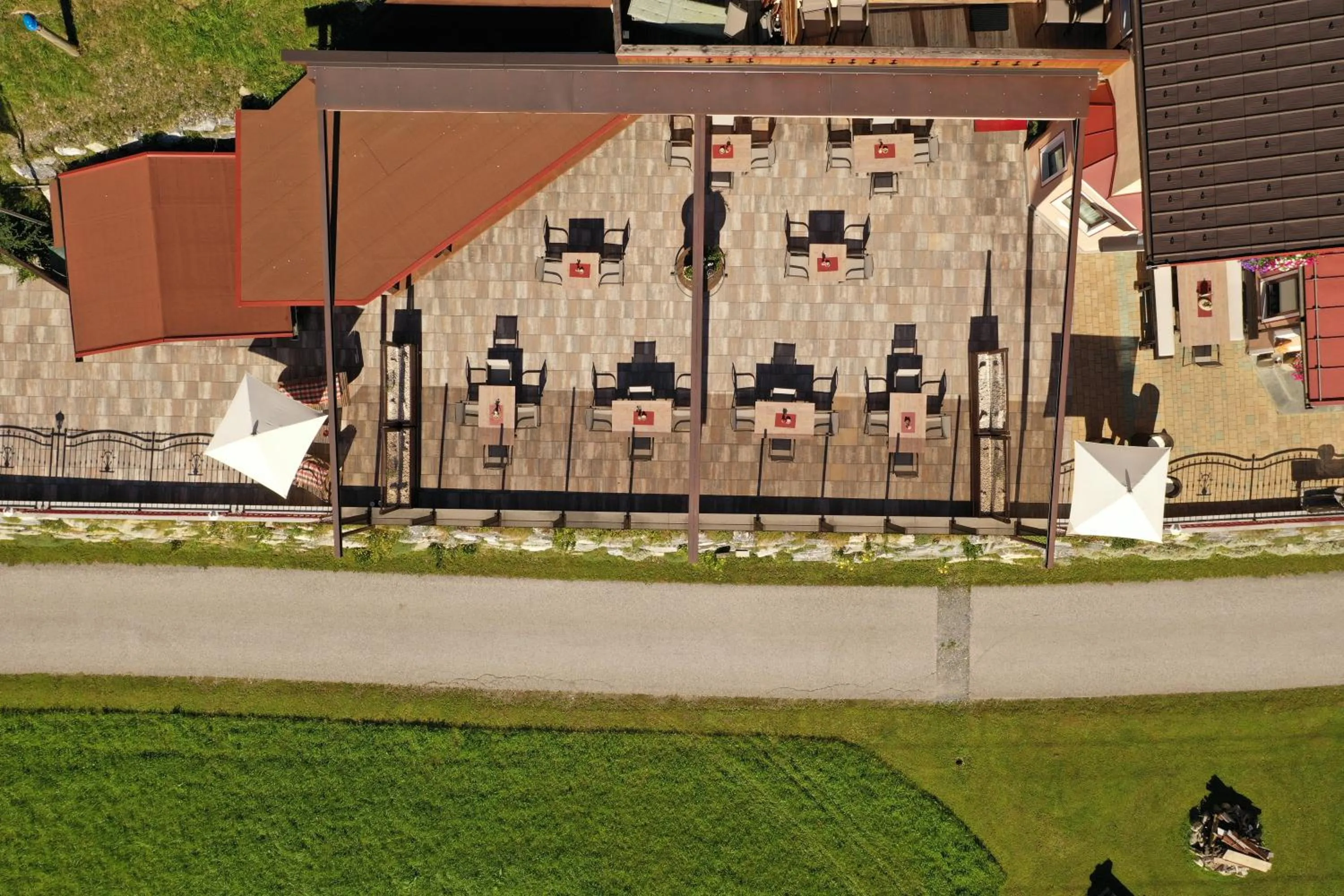 Balcony/Terrace in Hotel-Restaurant Burgblick