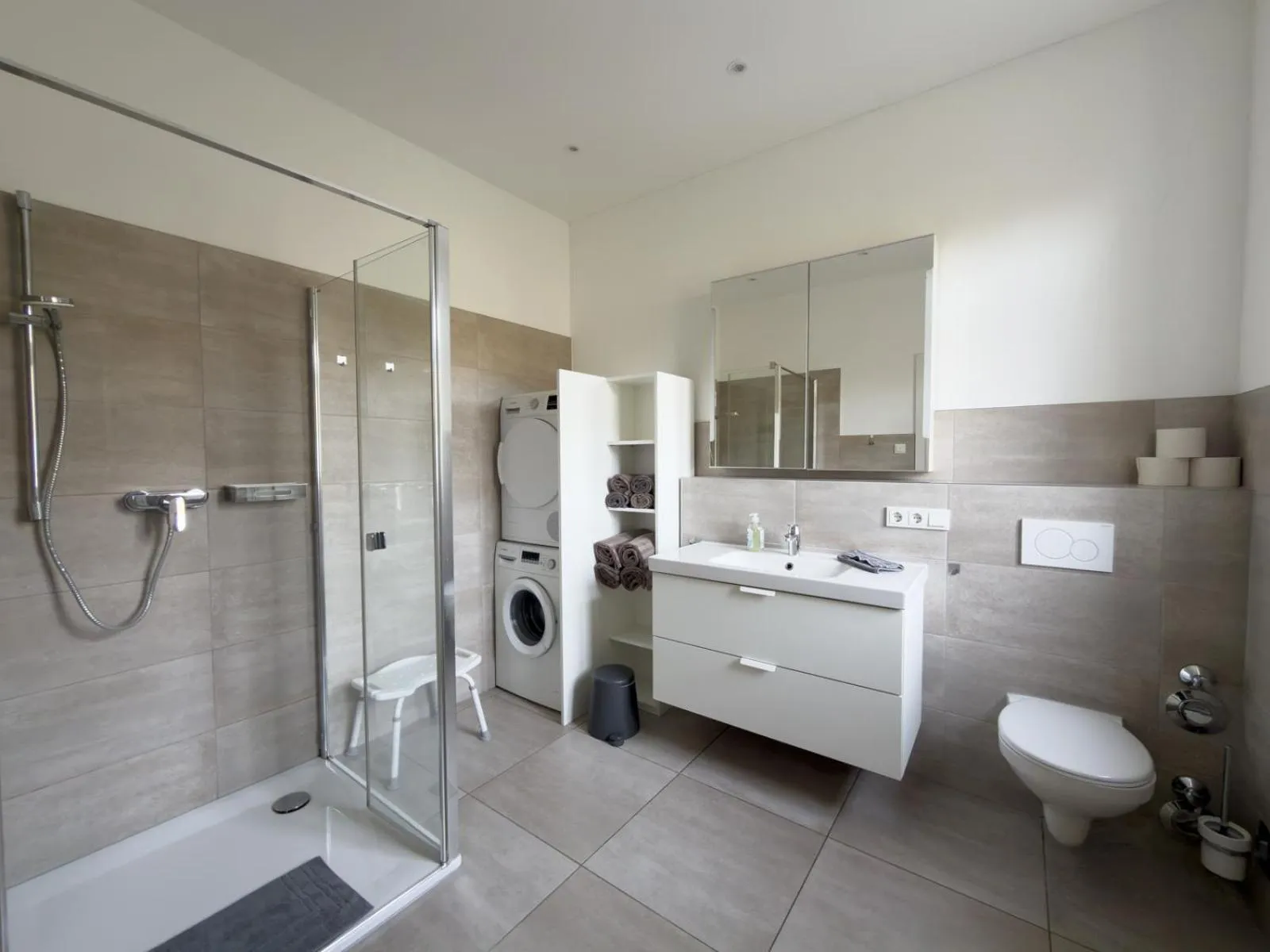 Bathroom in Ferienwohnung Hof Armada