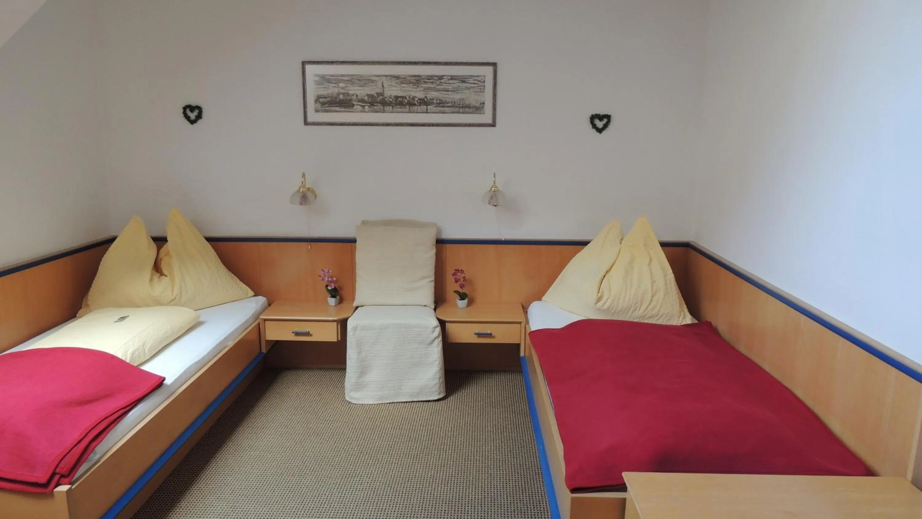 Twin Room in Frühstückspension Barbara