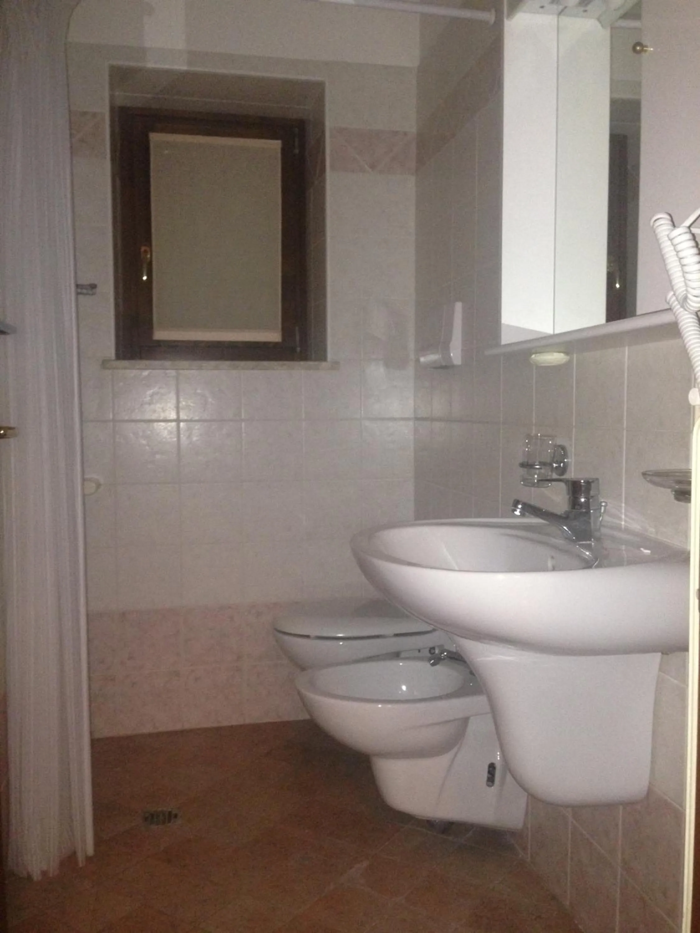 Bathroom in Hotel Scandola