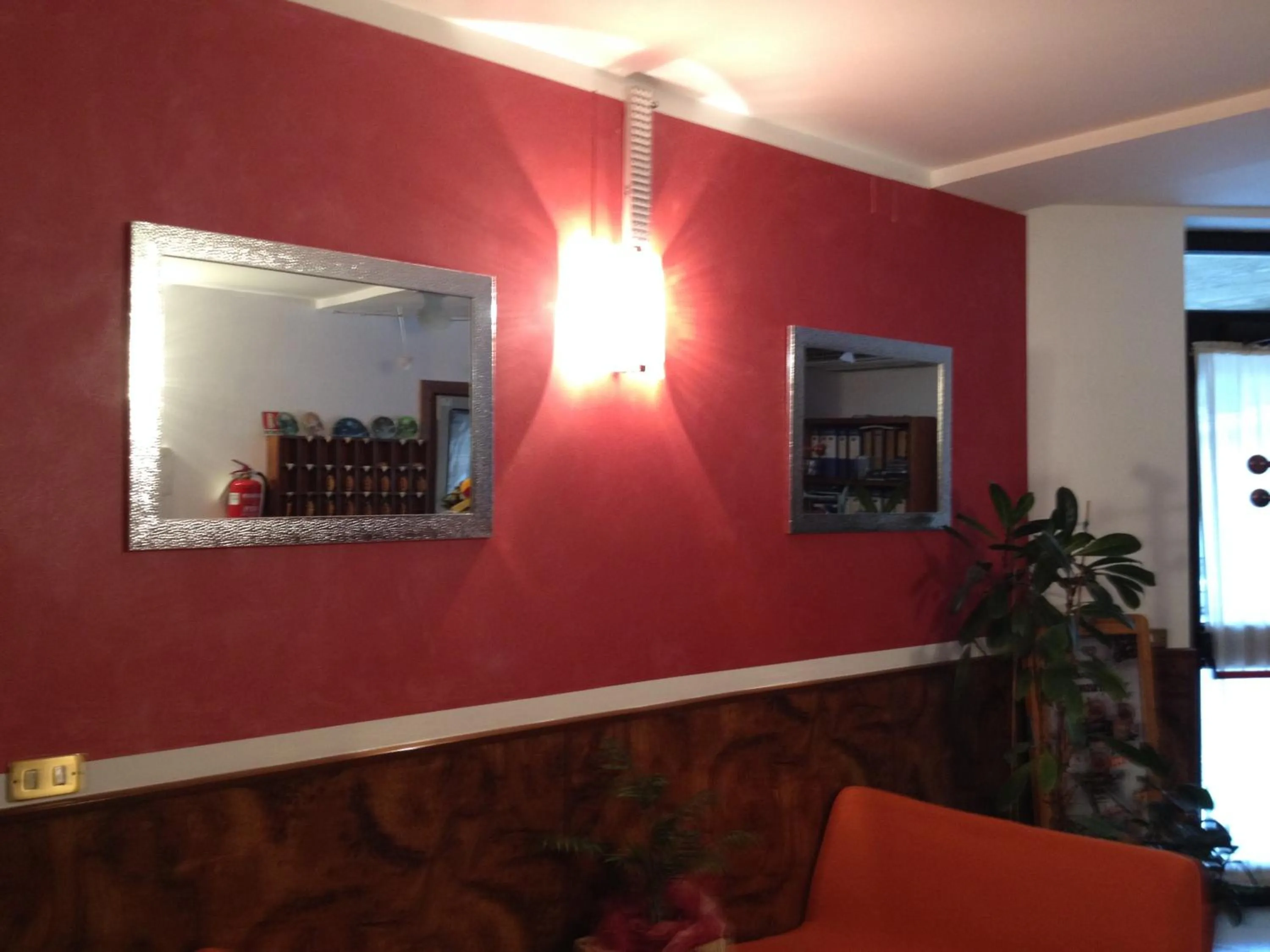 Lobby or reception in Hotel Scandola