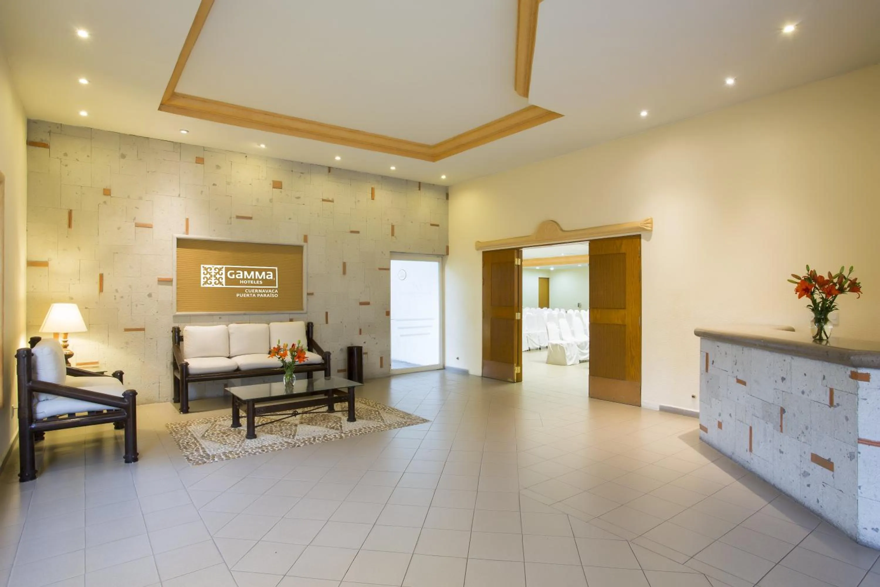 Lobby or reception in Gamma Cuernavaca Puerta Paraiso