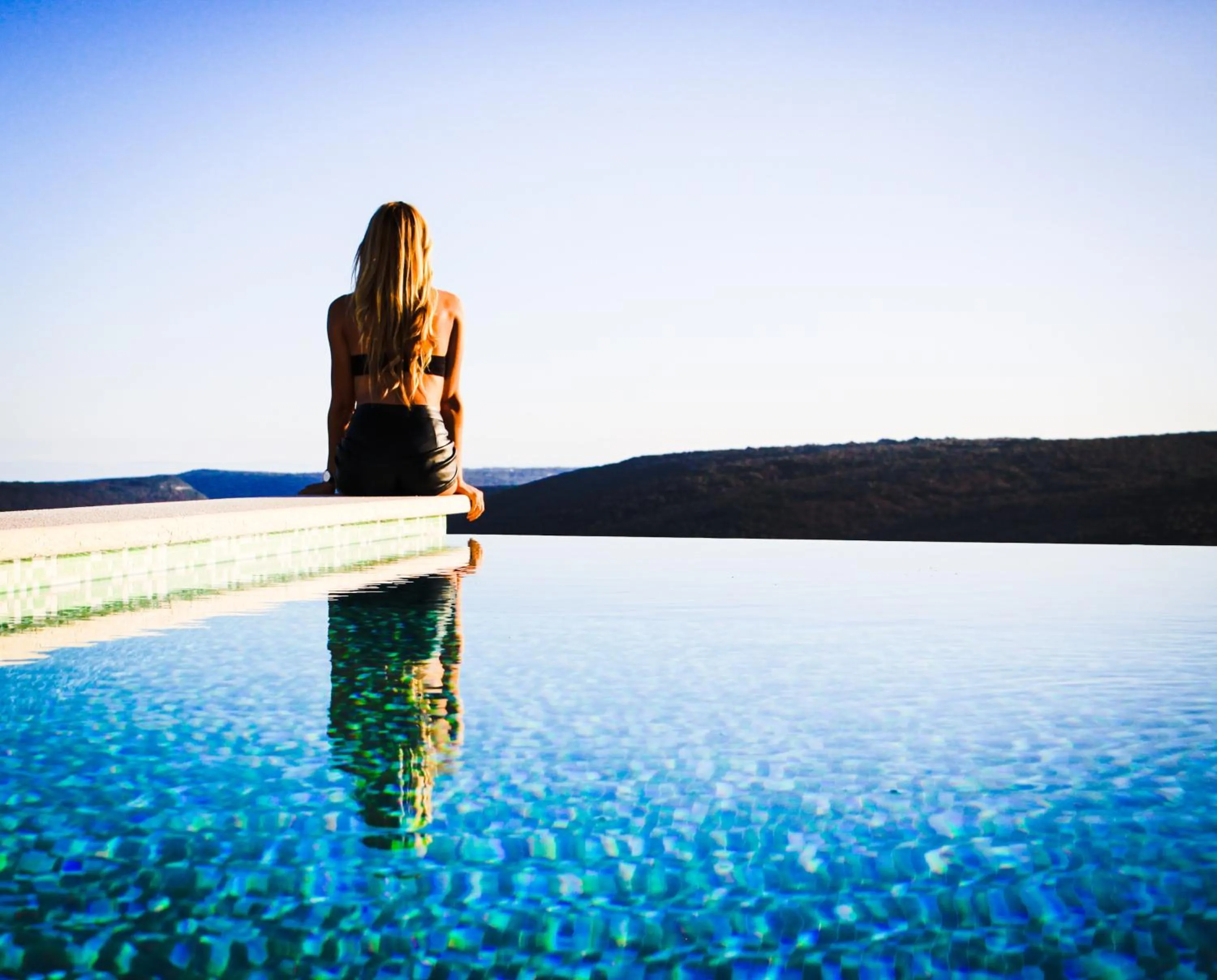 Swimming pool in VILLA STEFANIJA small Boutique hotel&restaurant