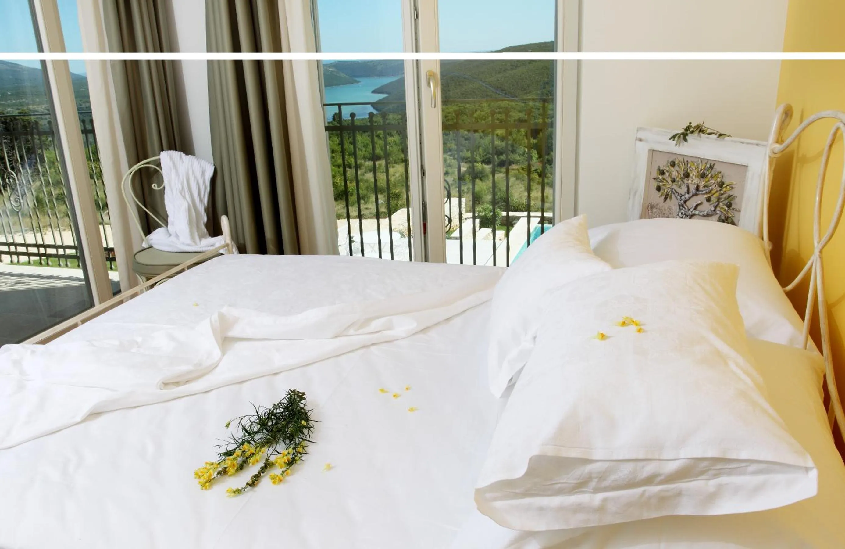 Bedroom, Bed in VILLA STEFANIJA small Boutique hotel&restaurant