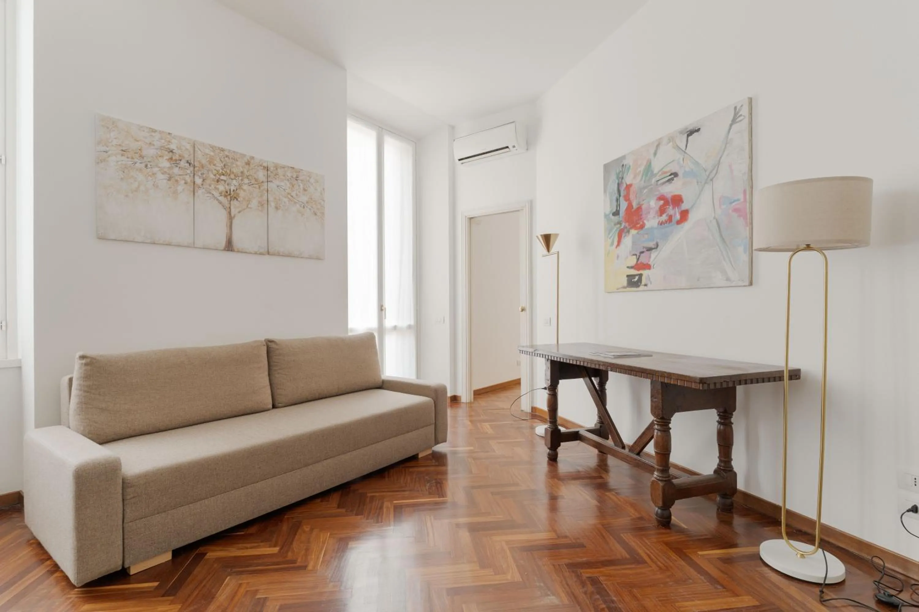 Living room in Brera Apartments in San Marco