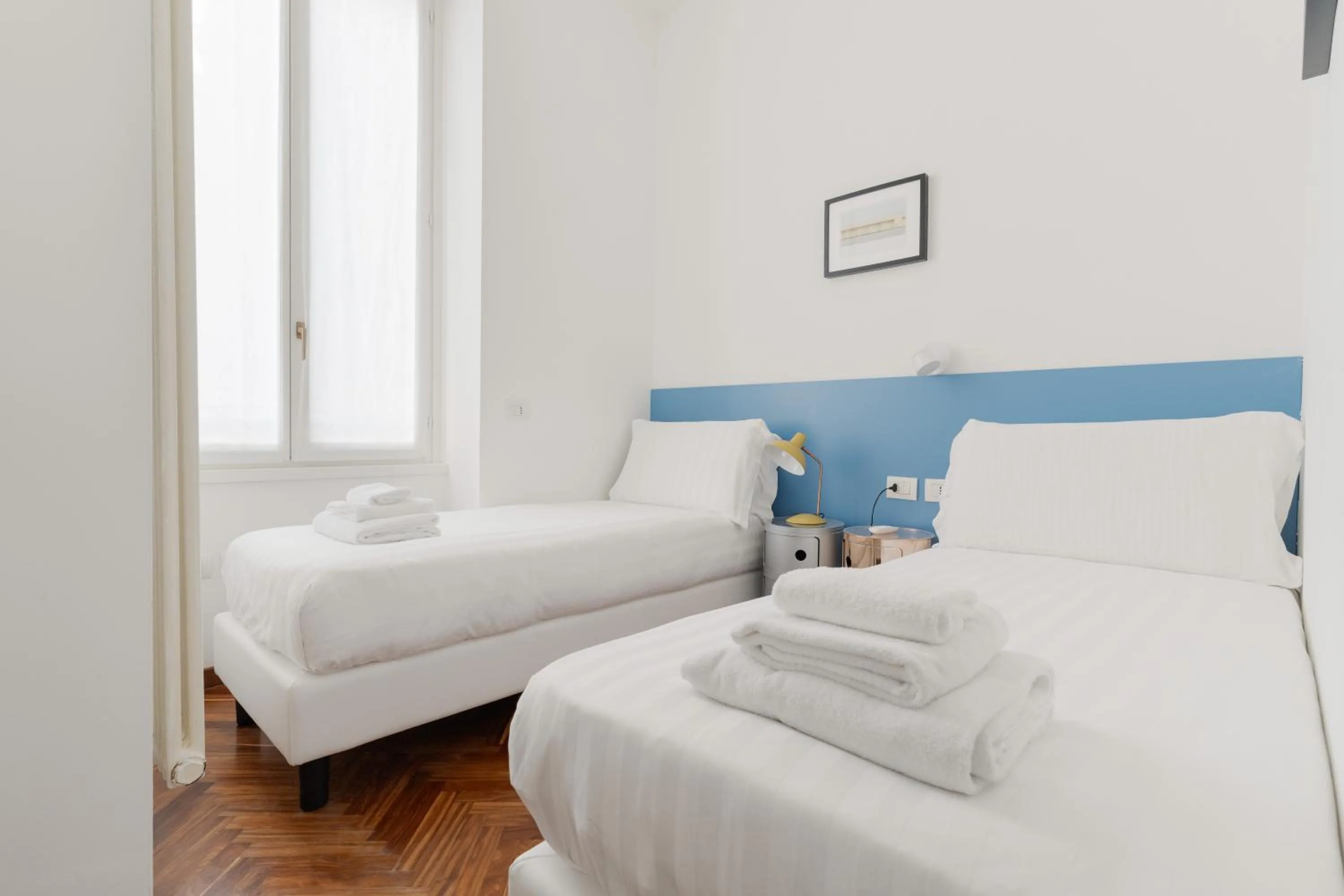 Bedroom, Bed in Brera Apartments in San Marco