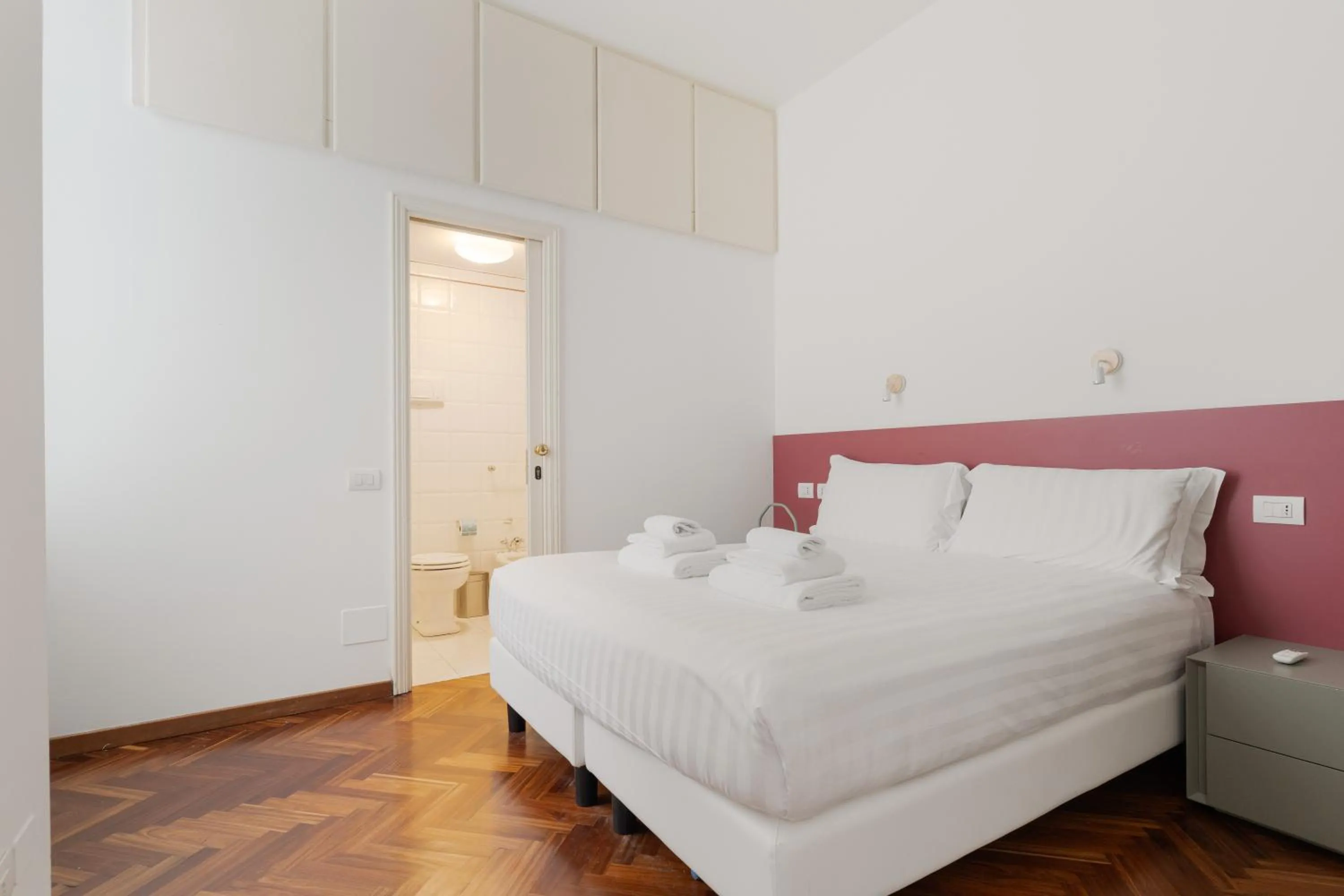 Photo of the whole room, Bed in Brera Apartments in San Marco