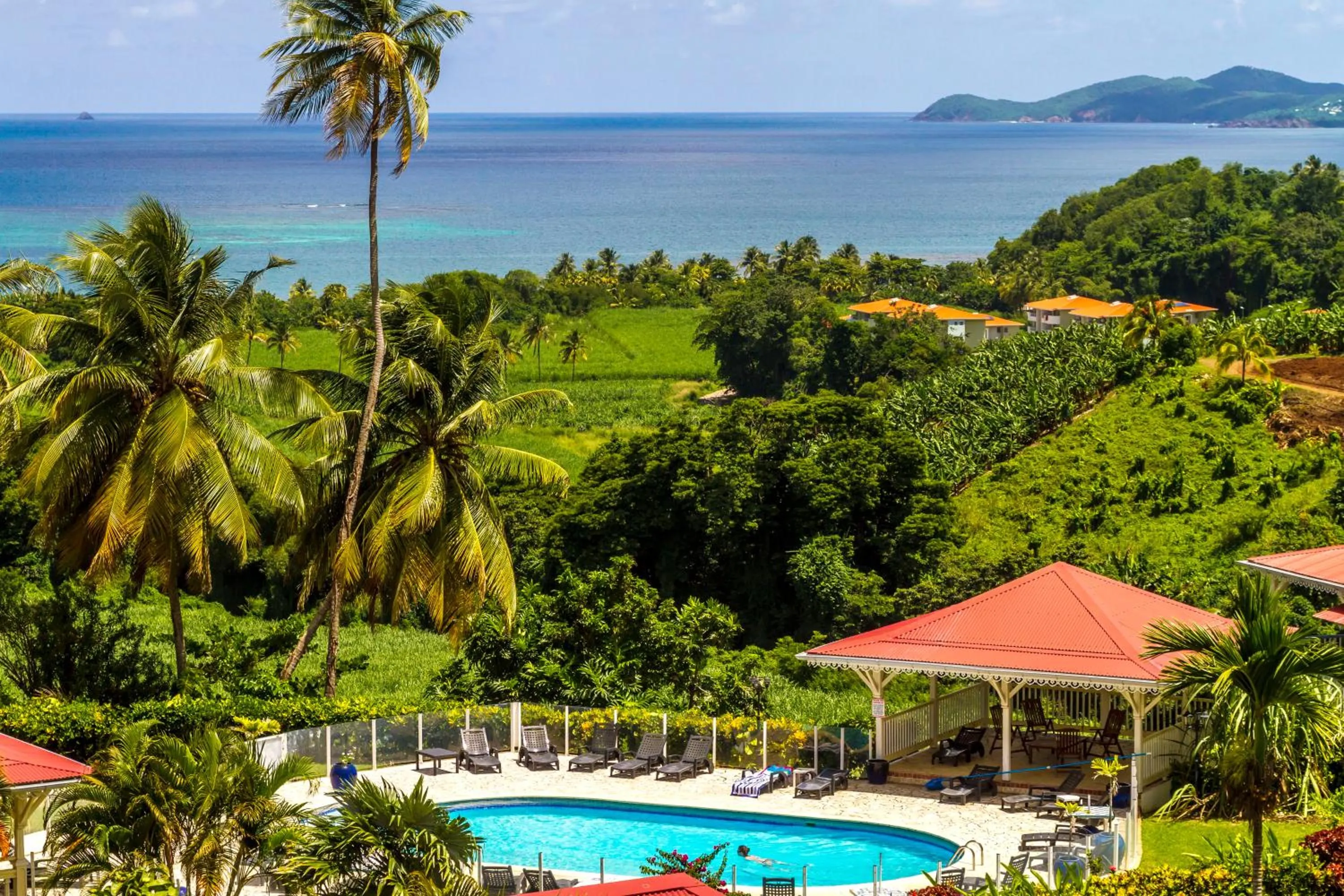 Natural landscape in Le Domaine Saint Aubin