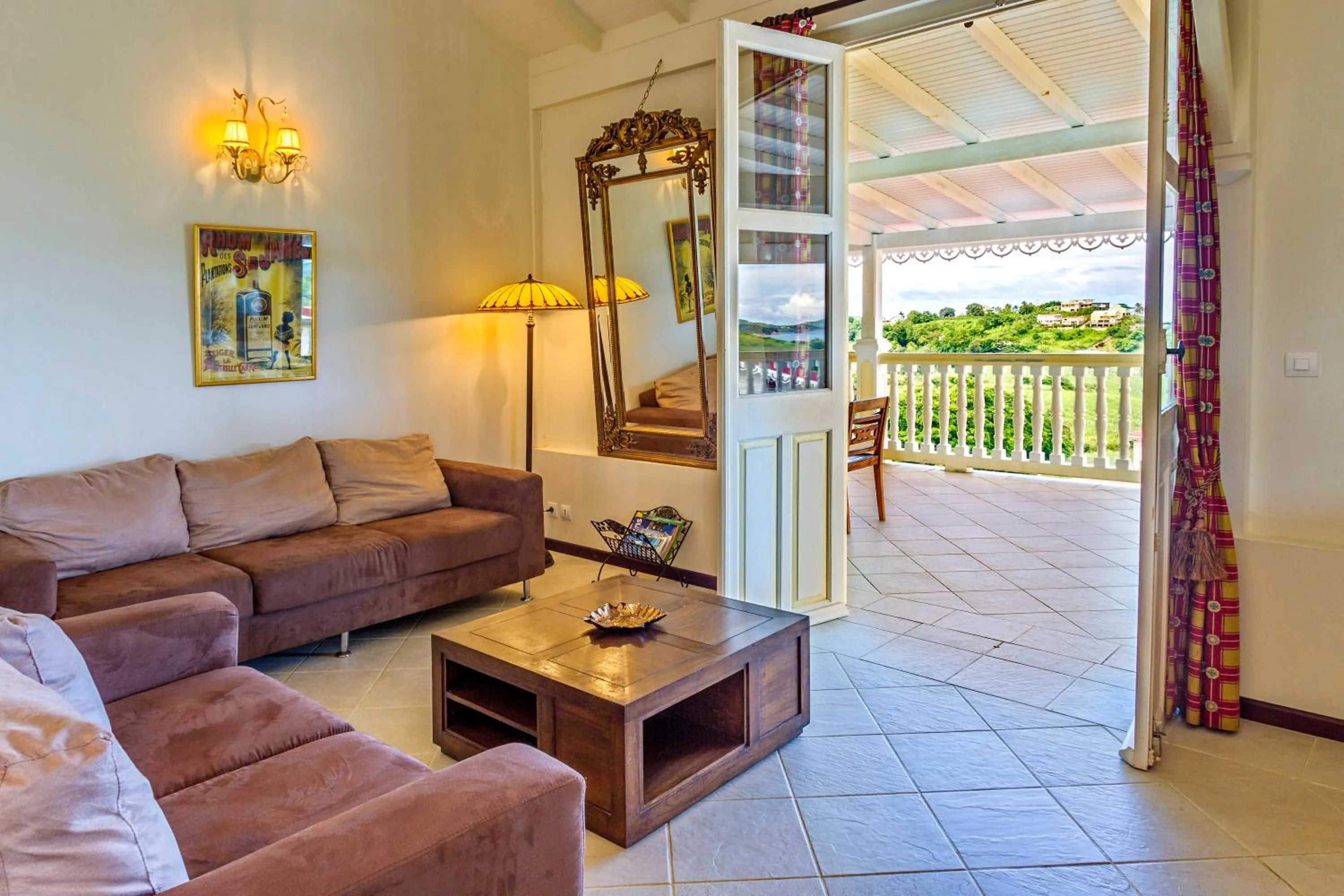 Living room in Le Domaine Saint Aubin