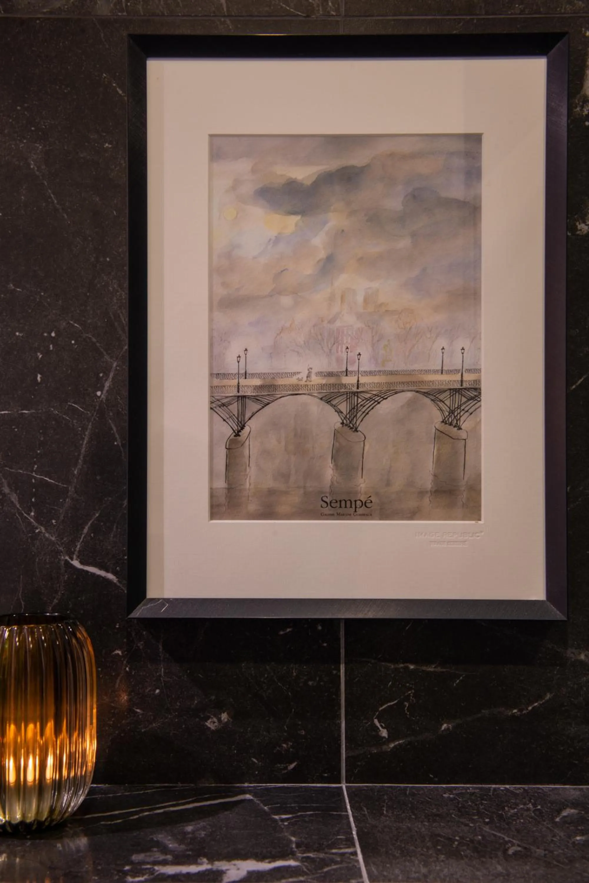 Decorative detail in Mom'Art Hotel