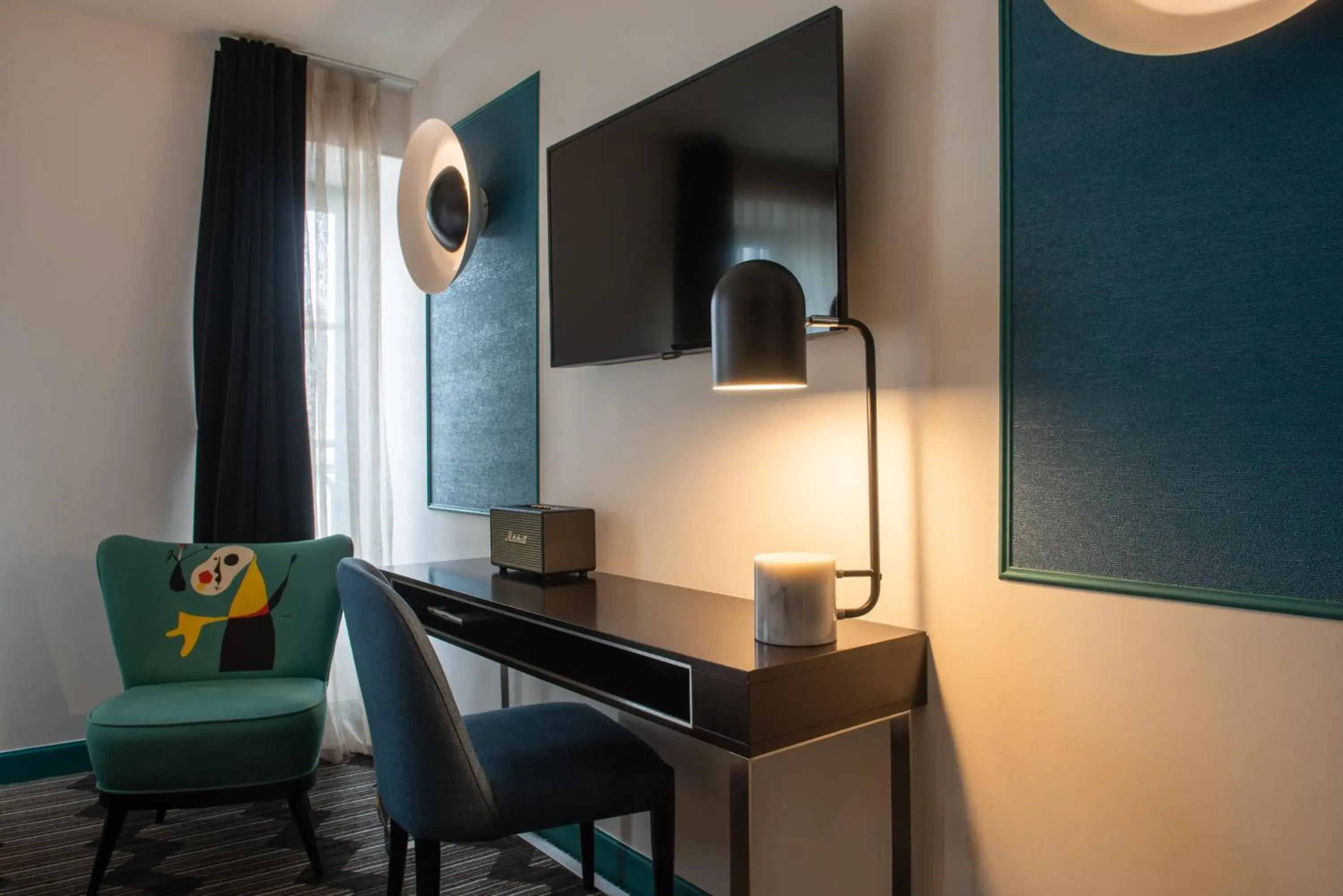 Seating area in Mom'Art Hotel Seating area in Mom'Art Hotel