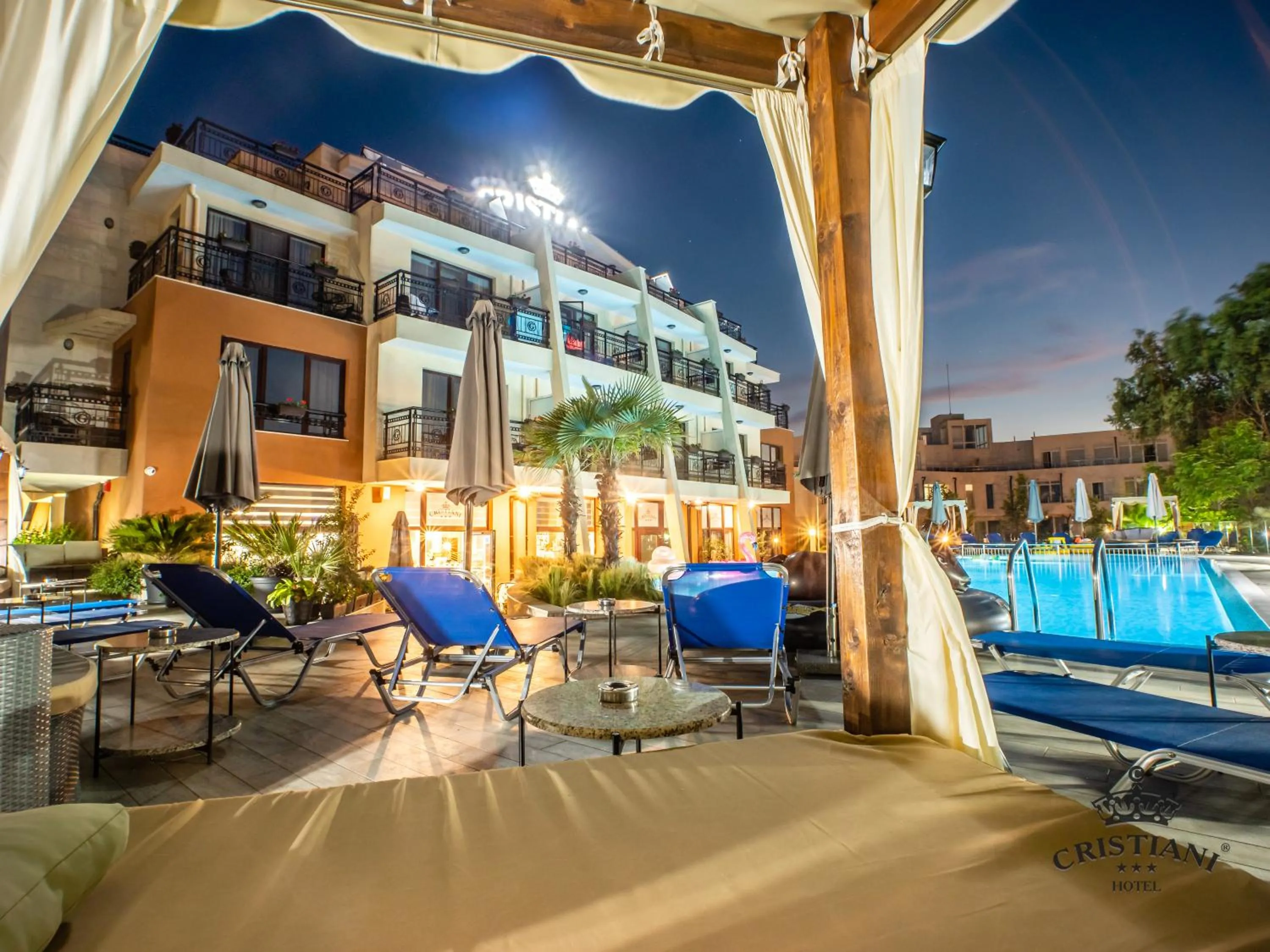 Property building in Cristiani Hotel Sozopol