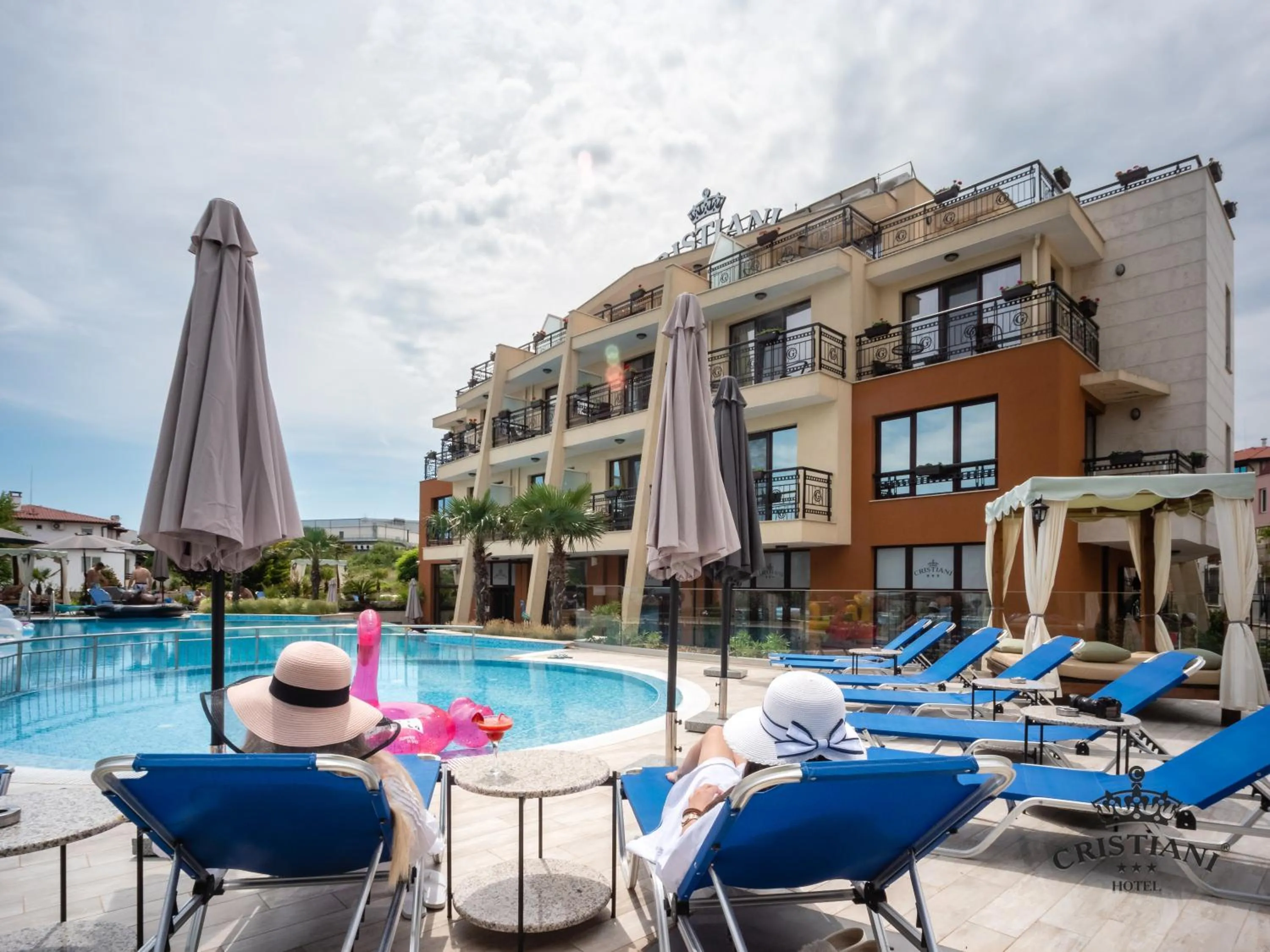 Property building in Cristiani Hotel Sozopol