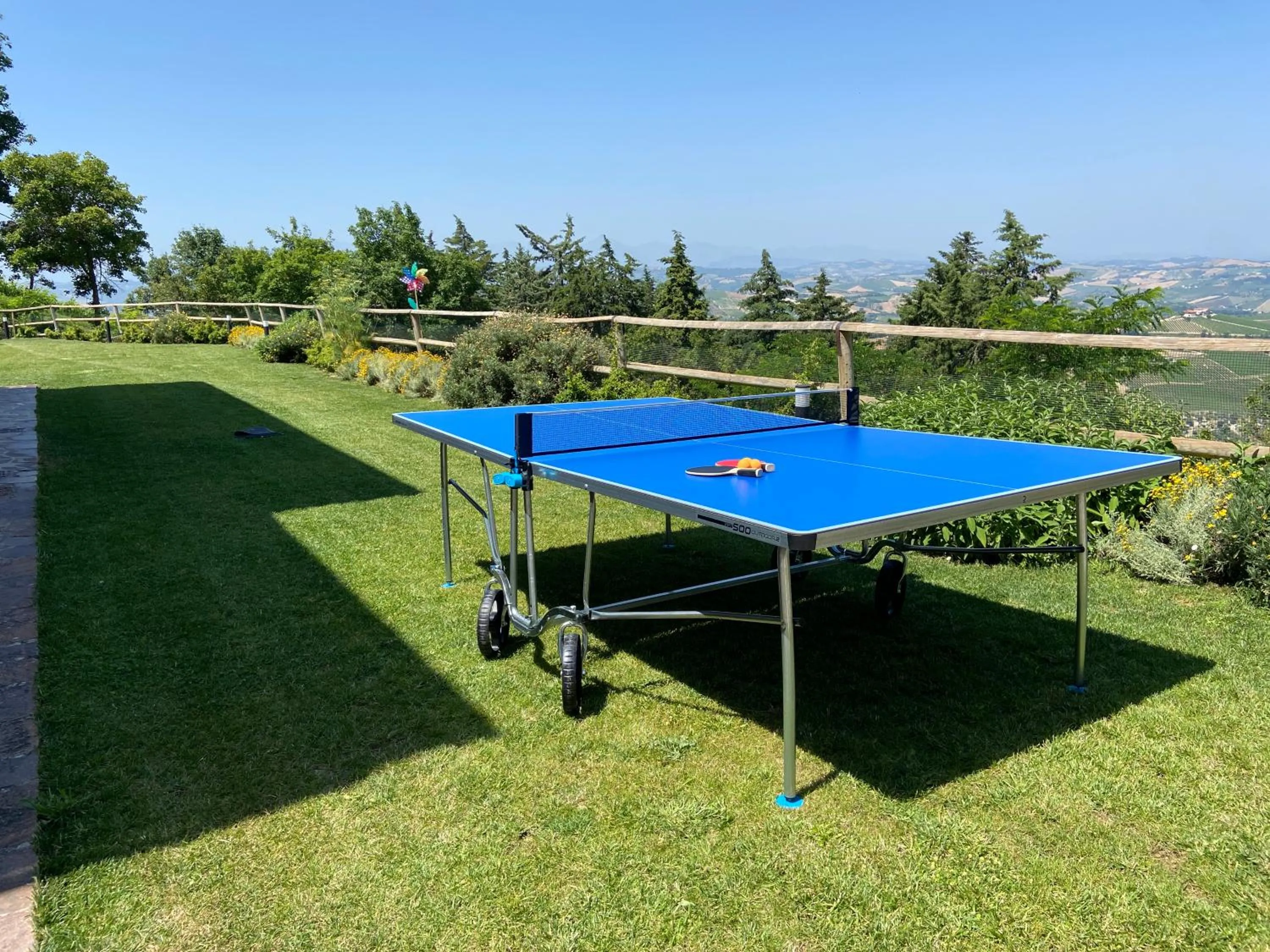 Children play ground in La Casa Nel Bosco