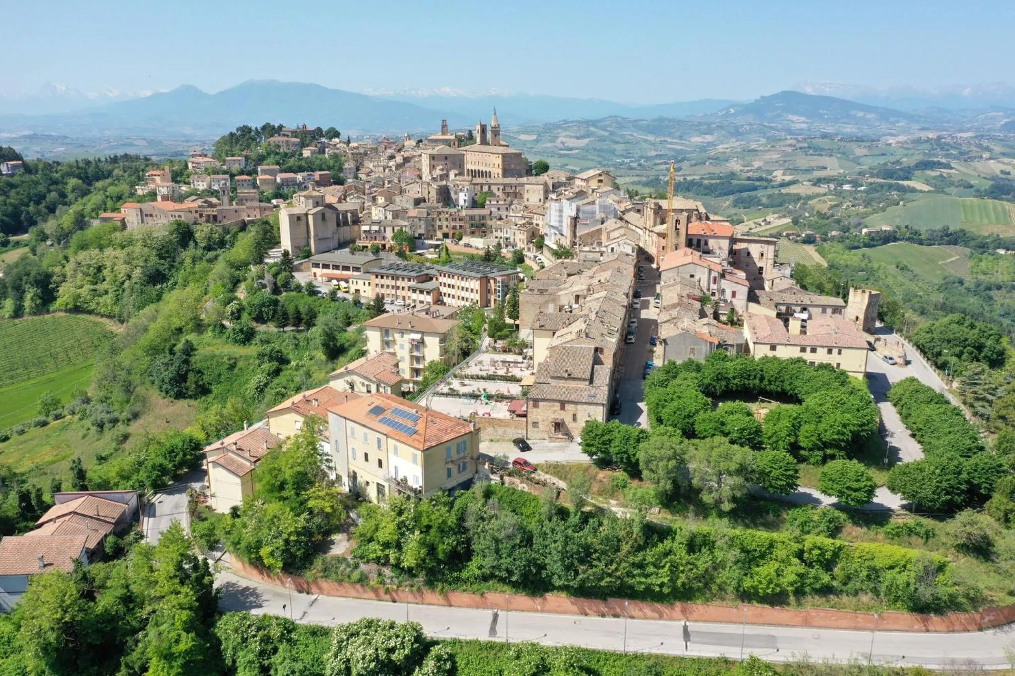 Natural landscape in La Casa Nel Bosco