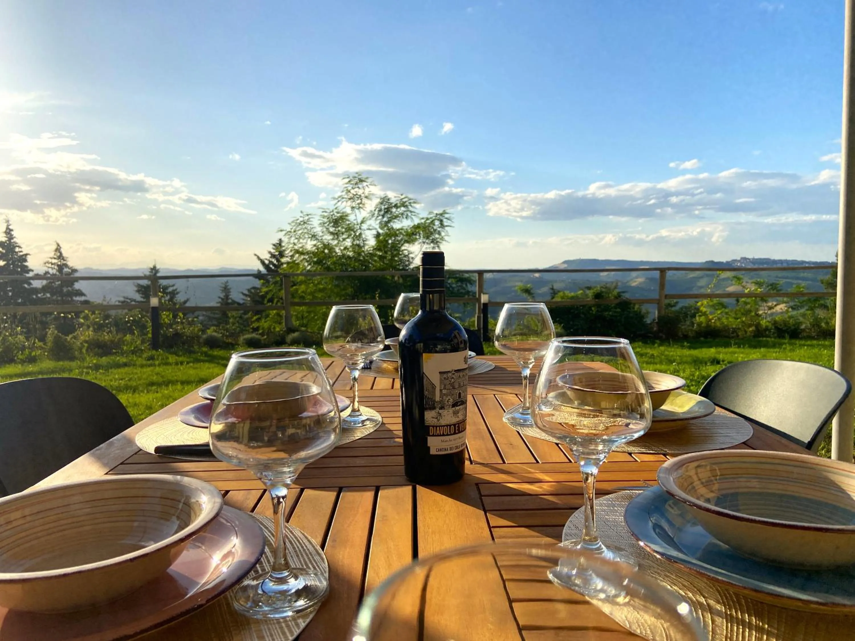 Day in La Casa Nel Bosco