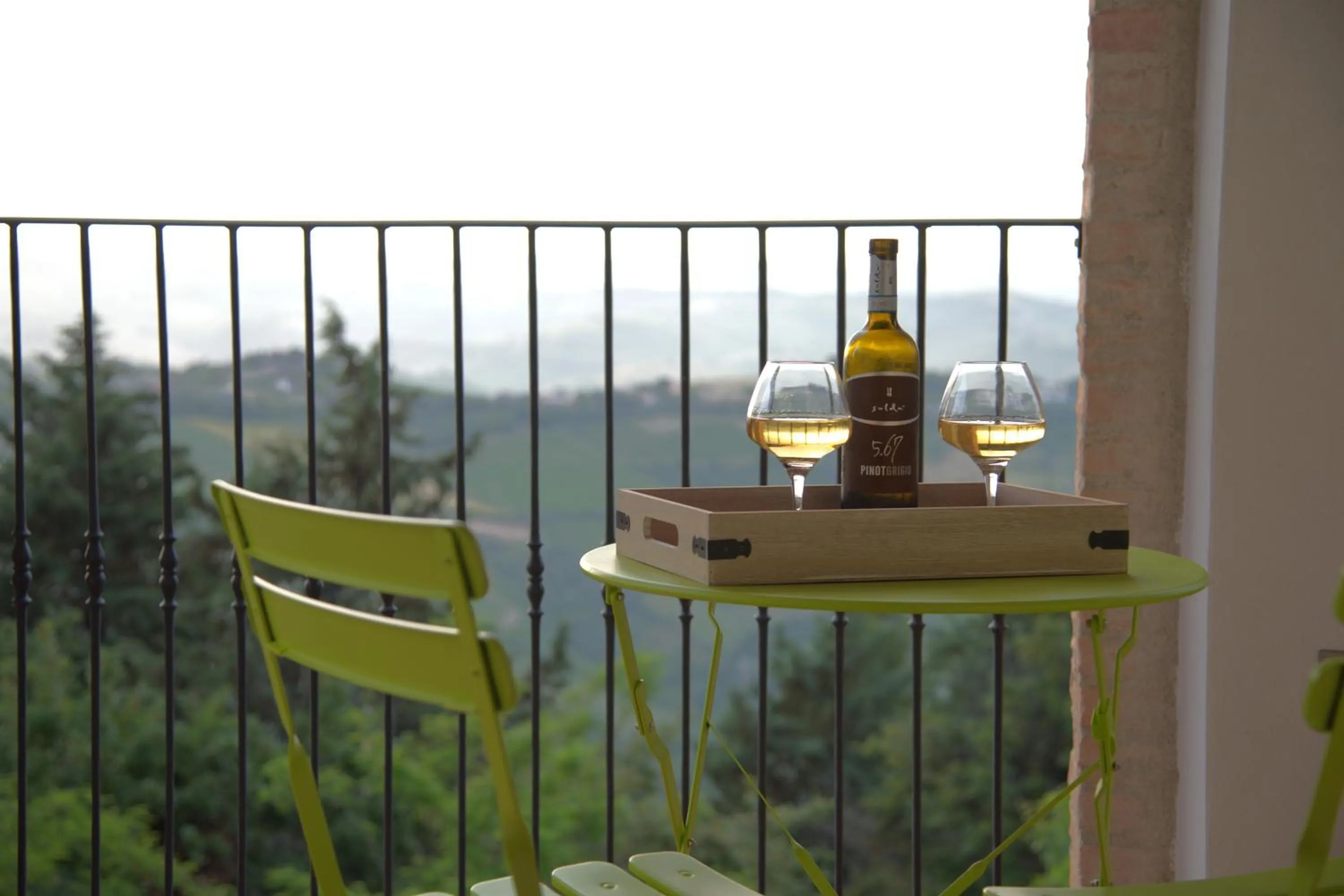 View (from property/room) in La Casa Nel Bosco