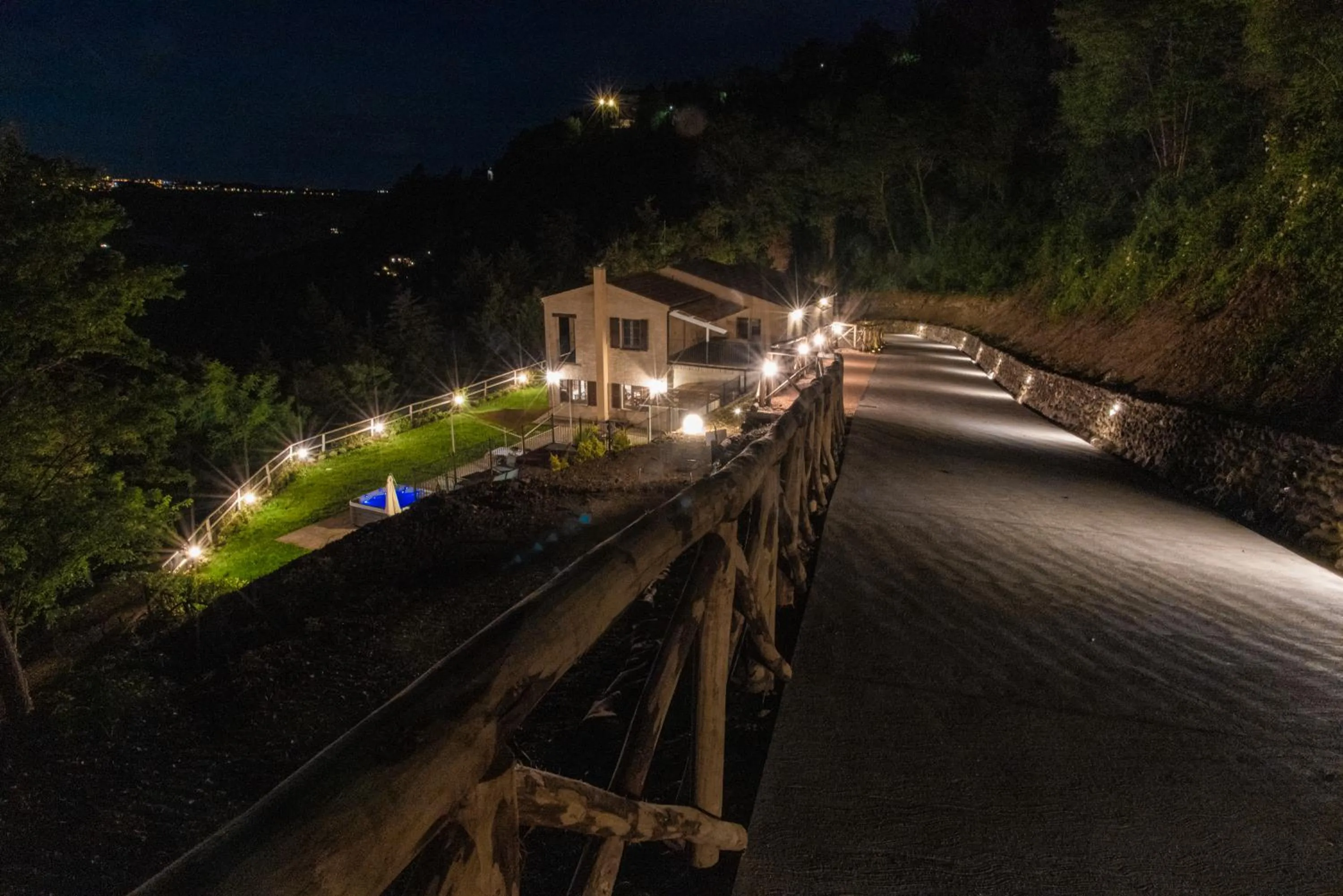 Night in La Casa Nel Bosco