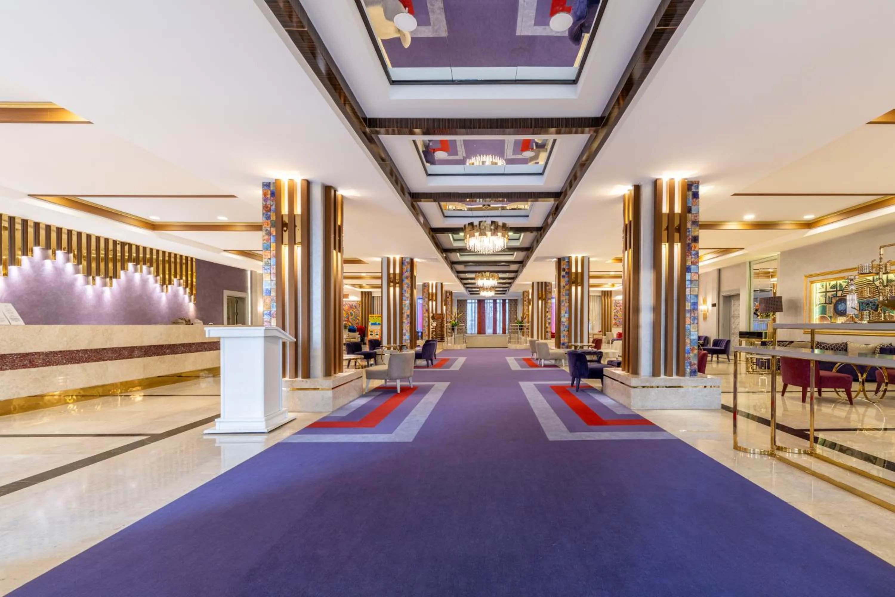 Lobby or reception in Orange County Belek