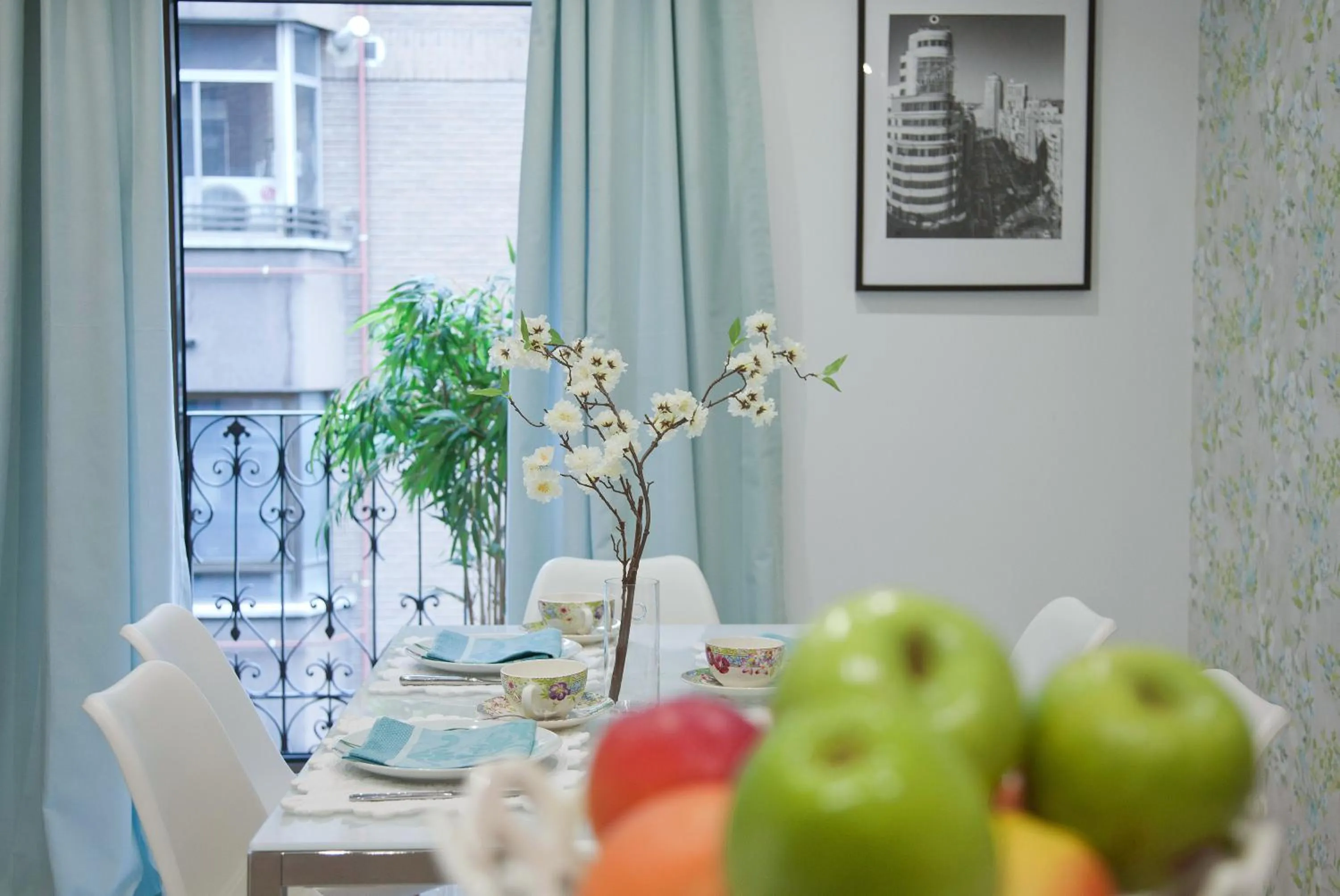 Balcony/Terrace in Feelathome Madrid Suites Apartments