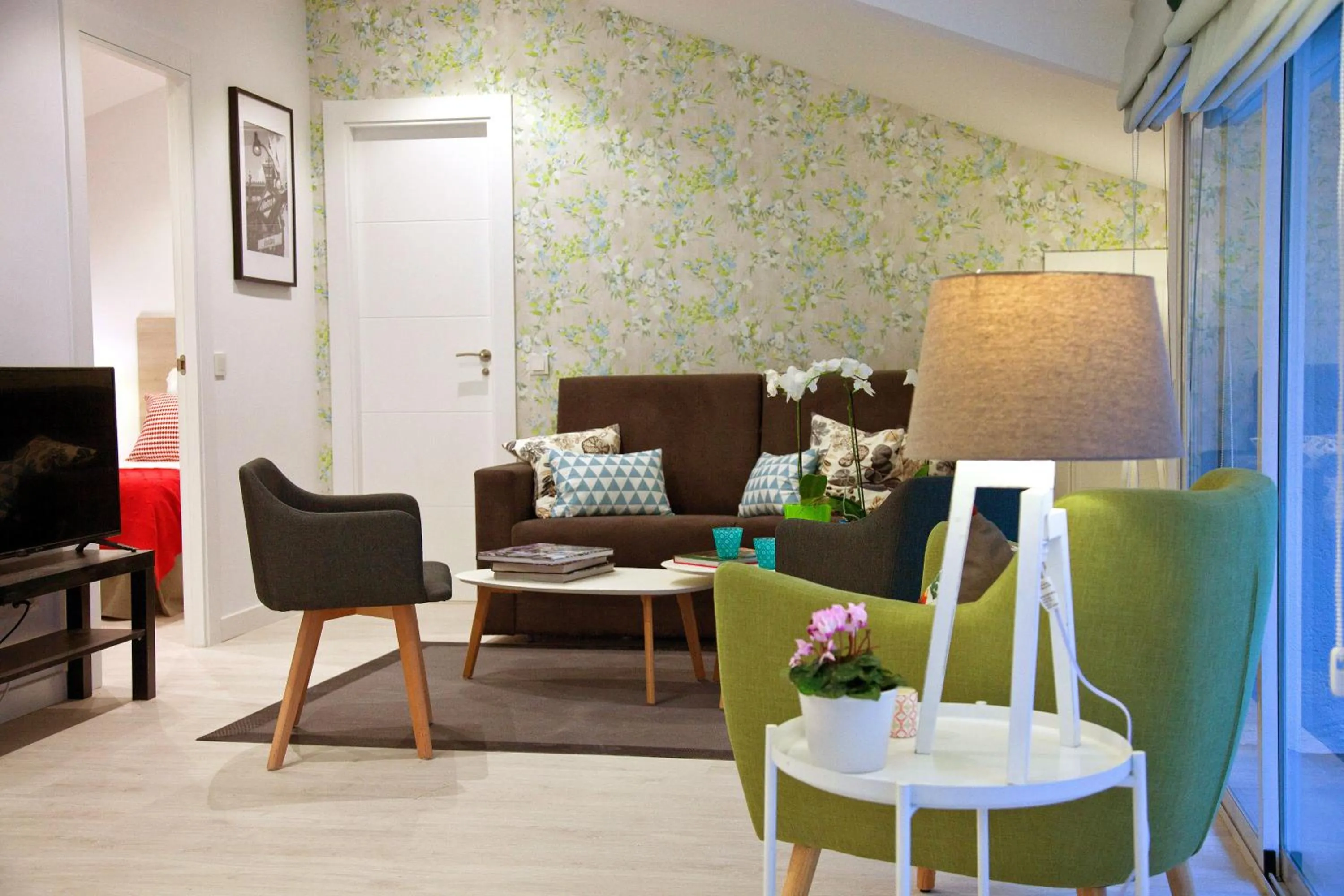 Living room in Feelathome Madrid Suites Apartments