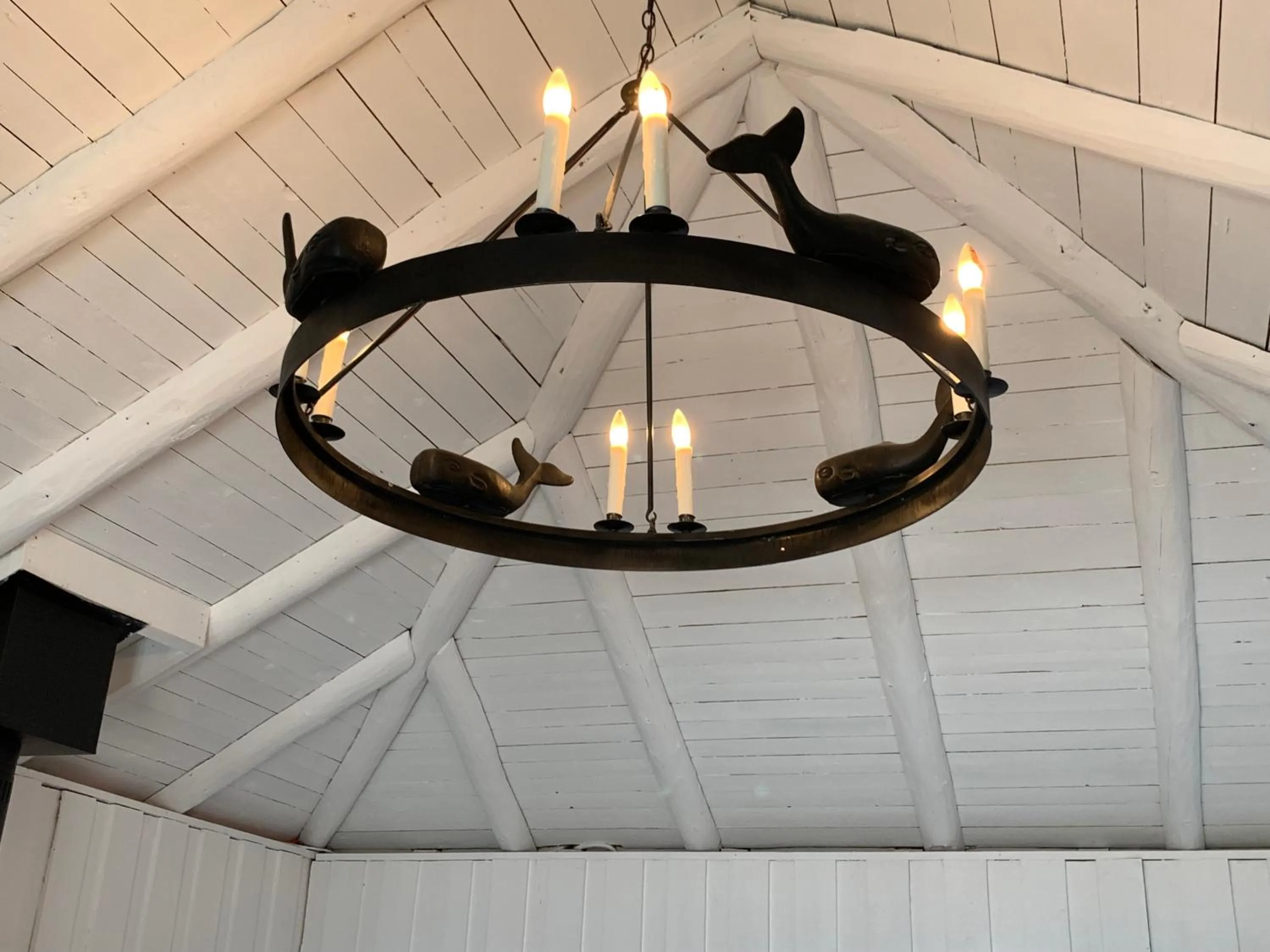 Decorative detail in Au Pic de l'Aurore Motel-Chalets