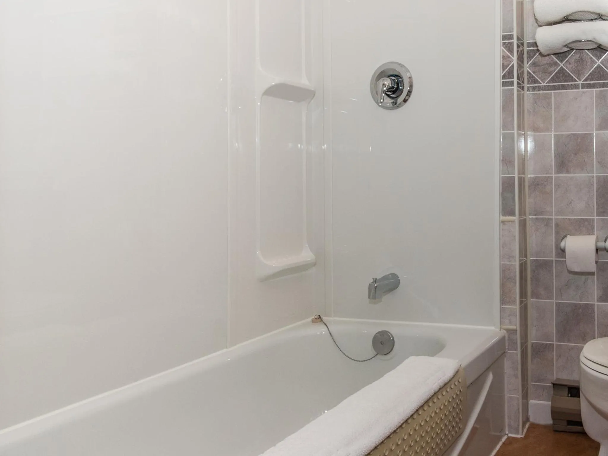 Bathroom in Au Pic de l'Aurore Motel-Chalets