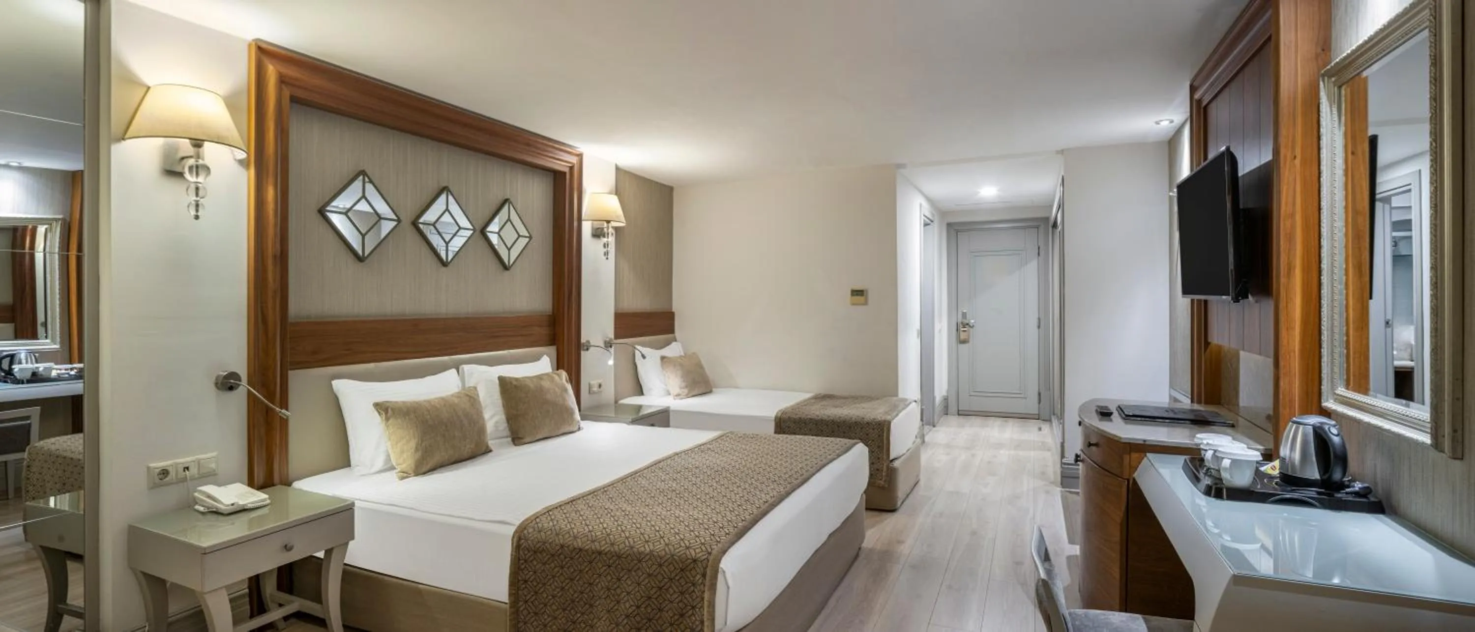 Bed in Side Star Resort Hotel - Ultra All Inclusive