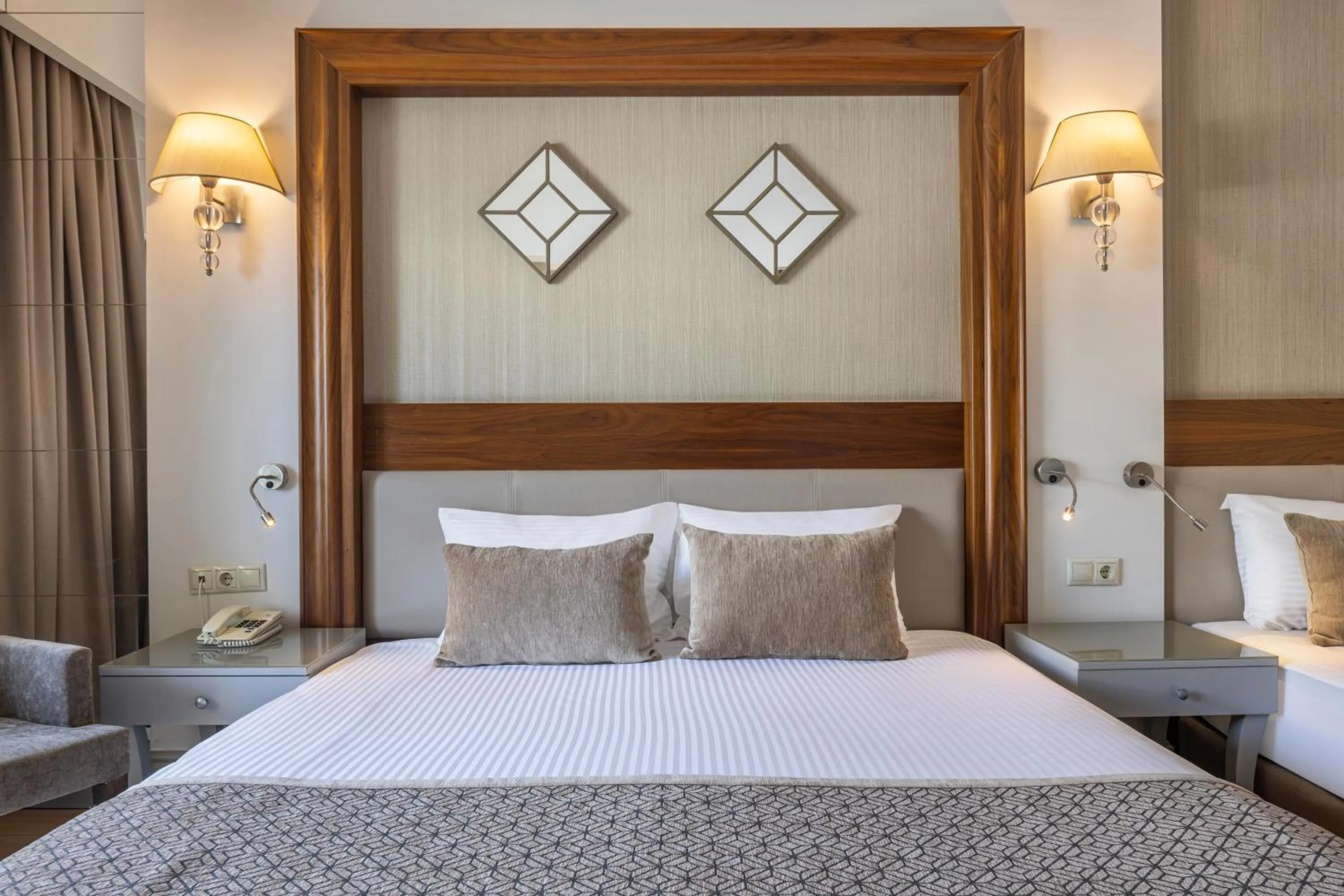 Bed in Side Star Resort Hotel - Ultra All Inclusive