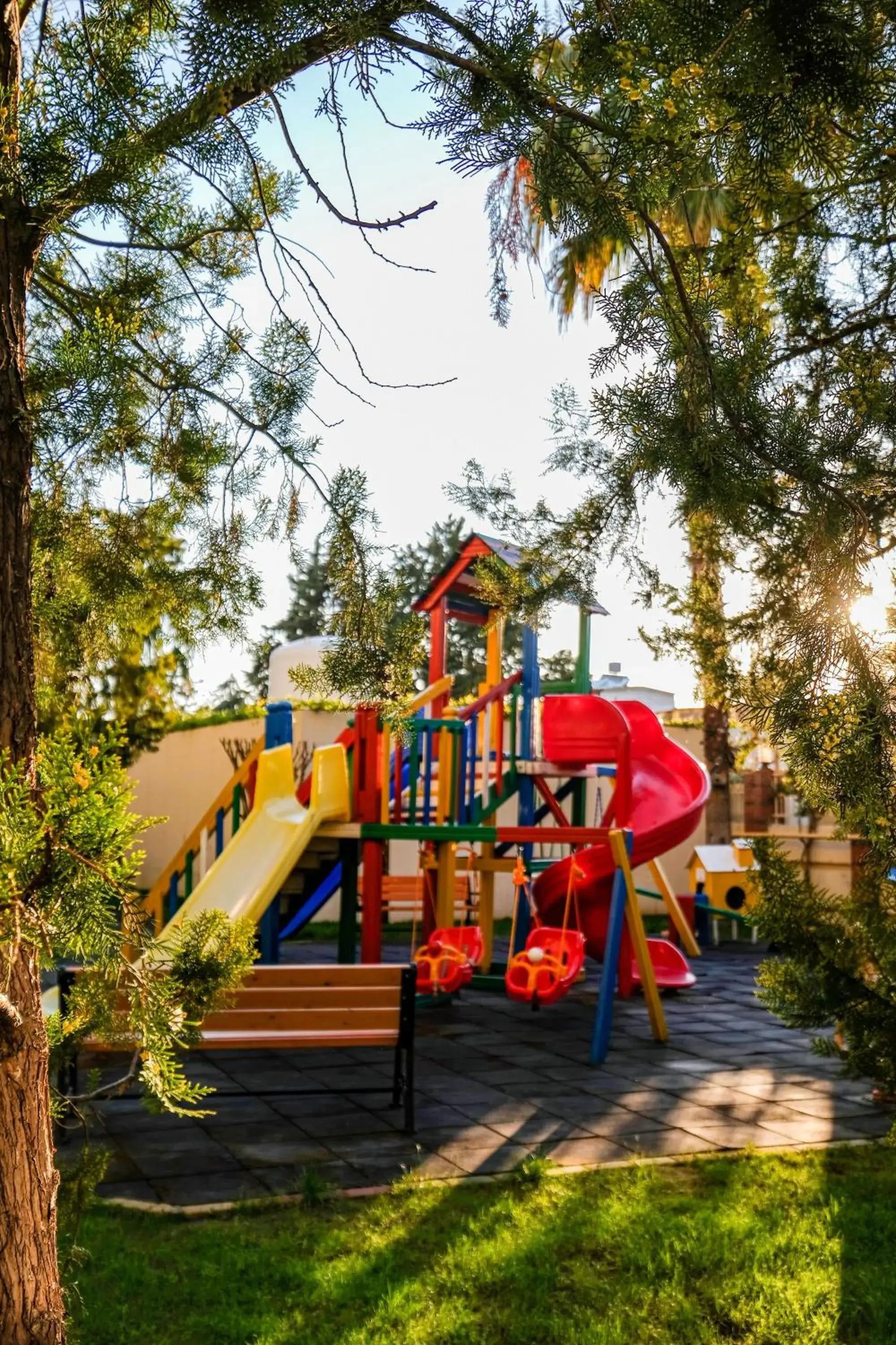 Children play ground, Children's Play Area in Side Star Park Hotel-All Inclusive