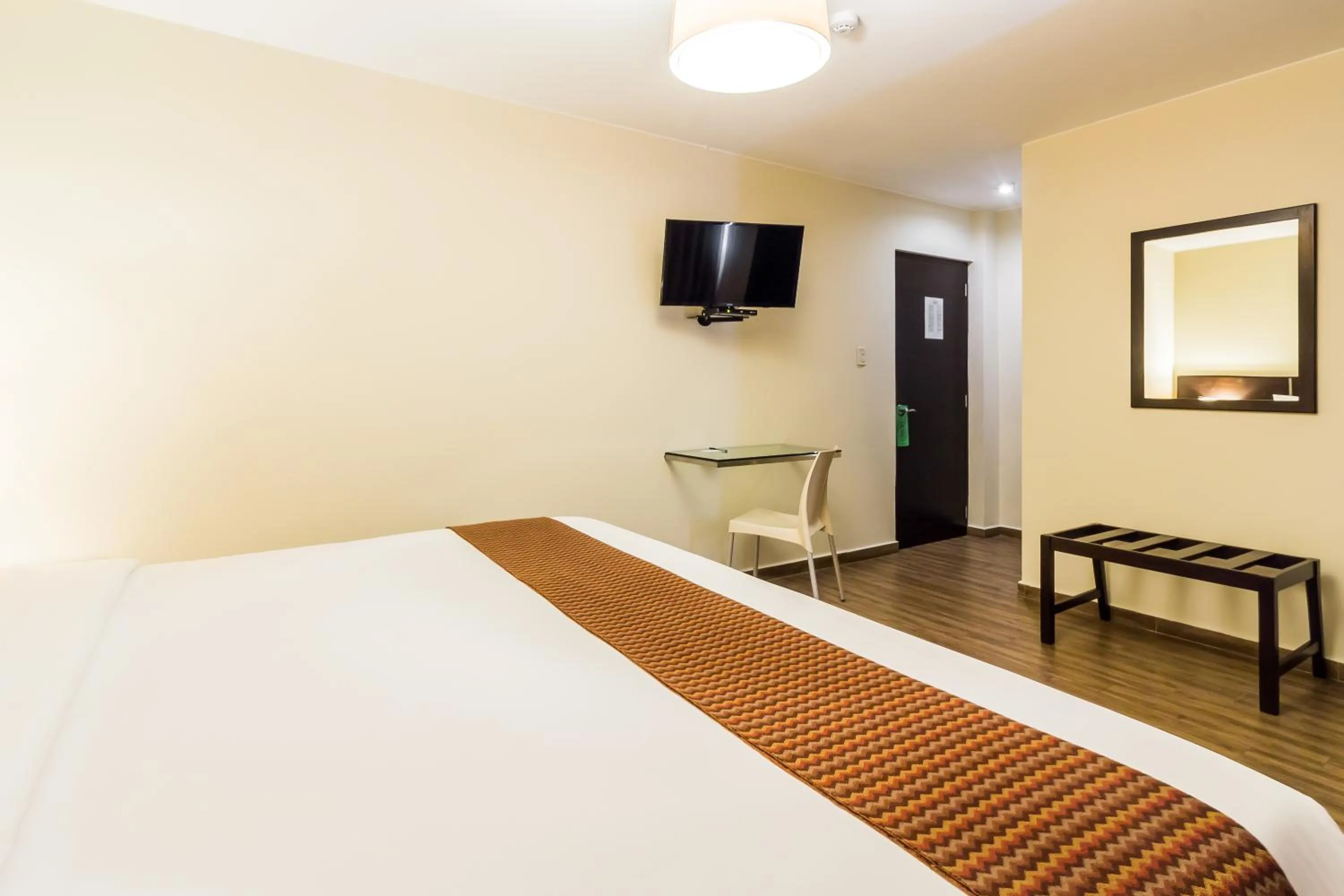 Decorative detail, Bed in Tambo Dos de Mayo