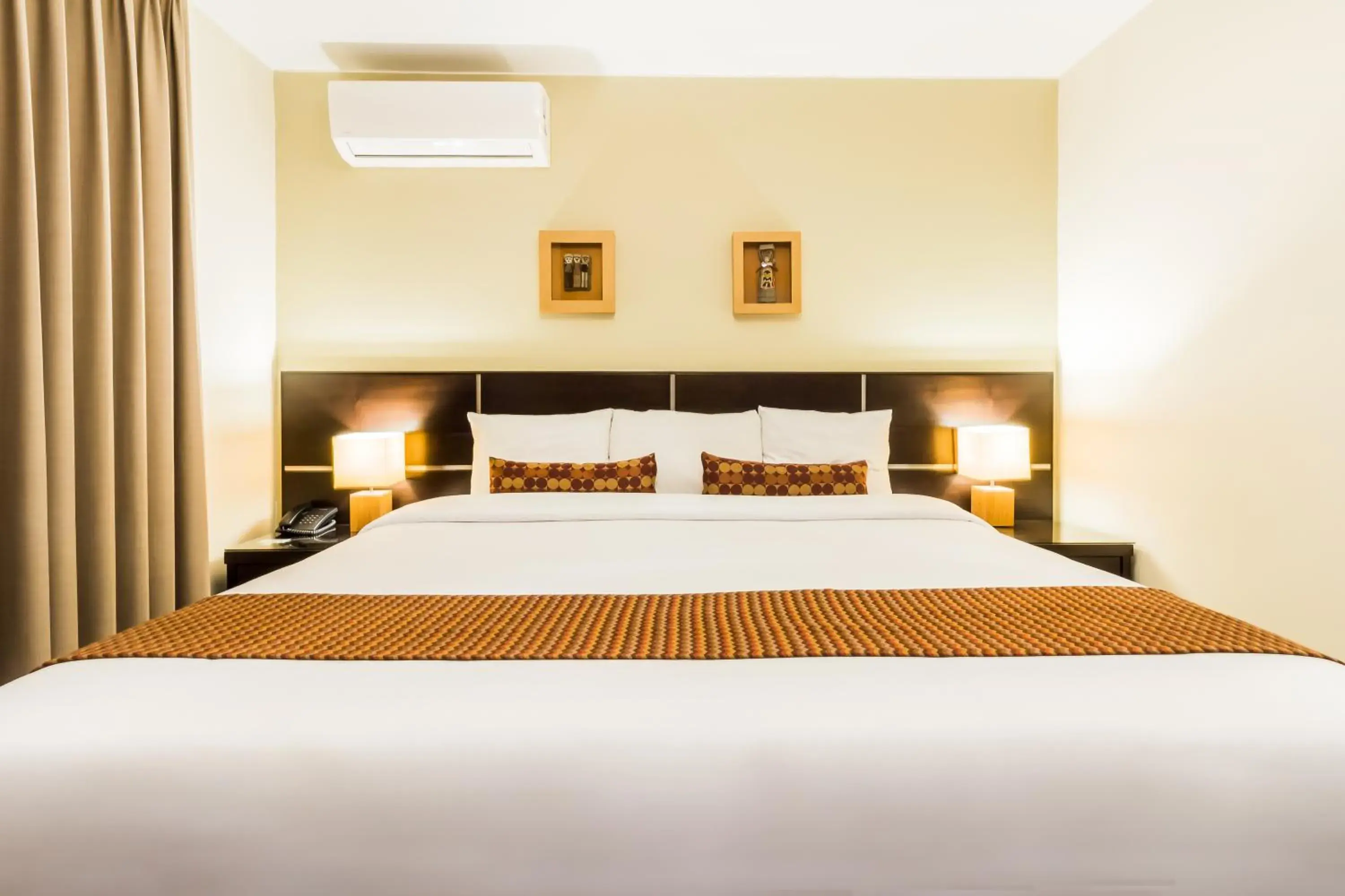 Decorative detail, Bed in Tambo Dos de Mayo Decorative detail, Bed in Tambo Dos de Mayo