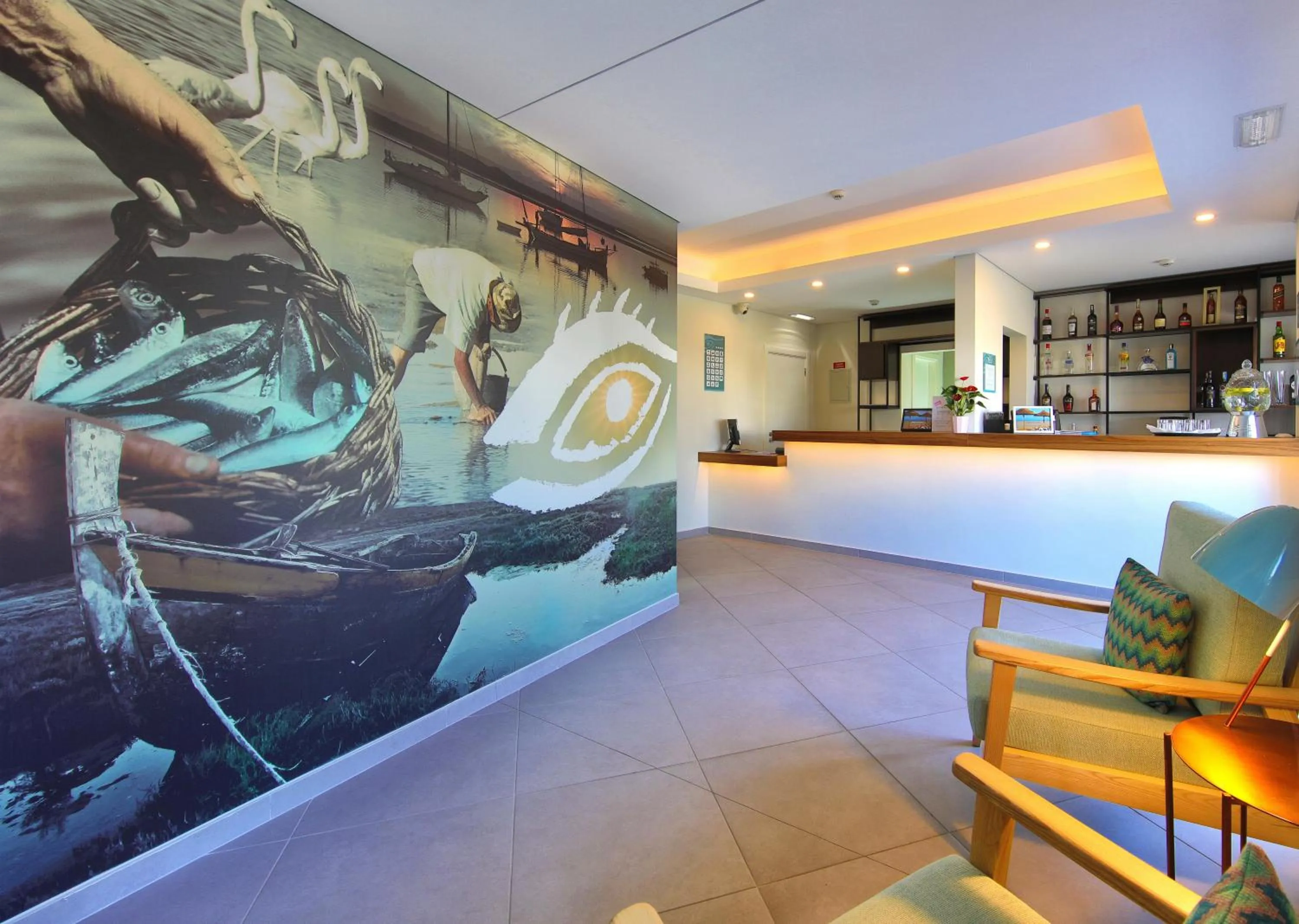 Lobby or reception in Agua Hotels Alvor Jardim