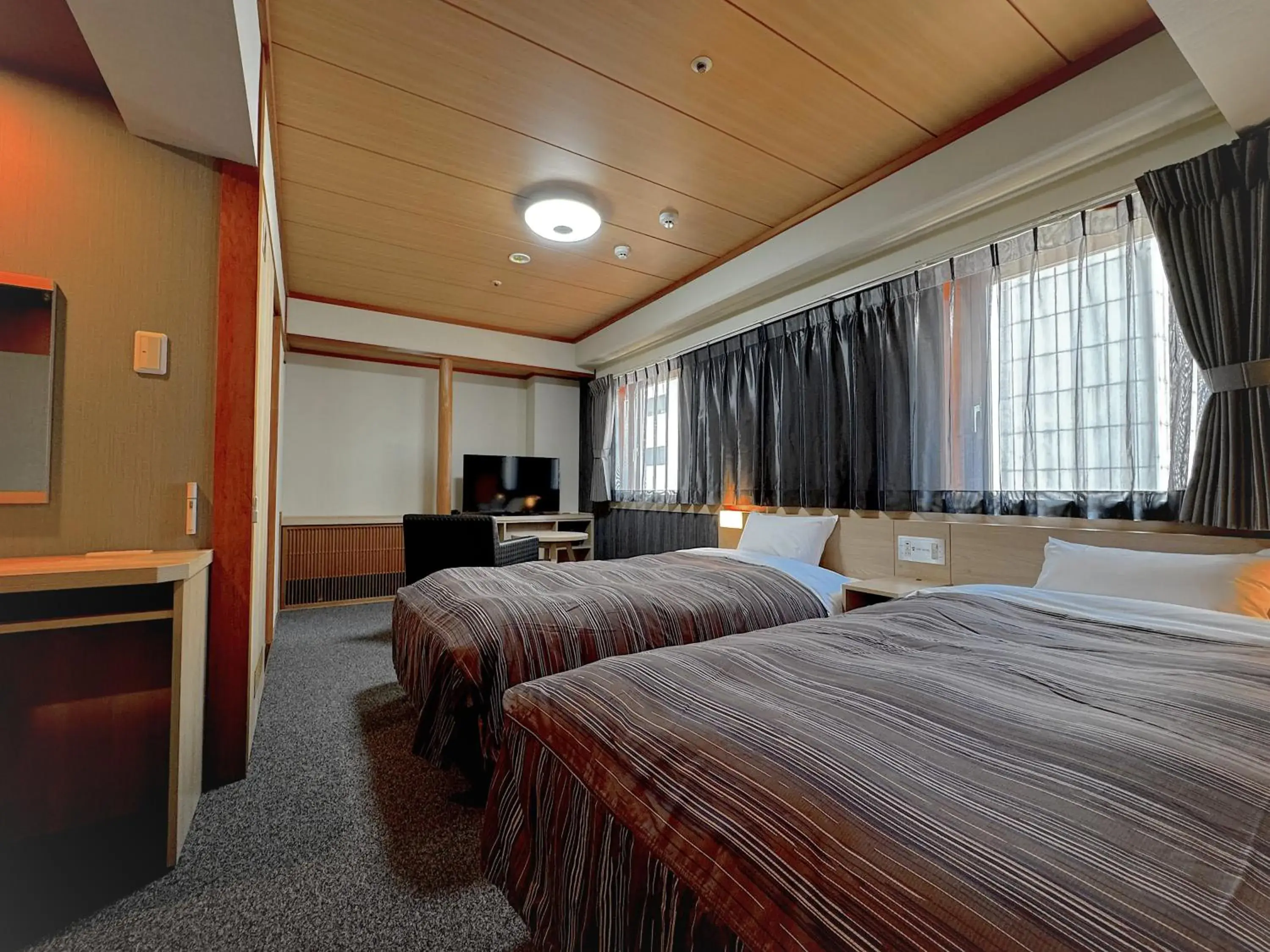 Bed in Ark Hotel Okayama -ROUTE INN HOTELS- Bed in Ark Hotel Okayama -ROUTE INN HOTELS-