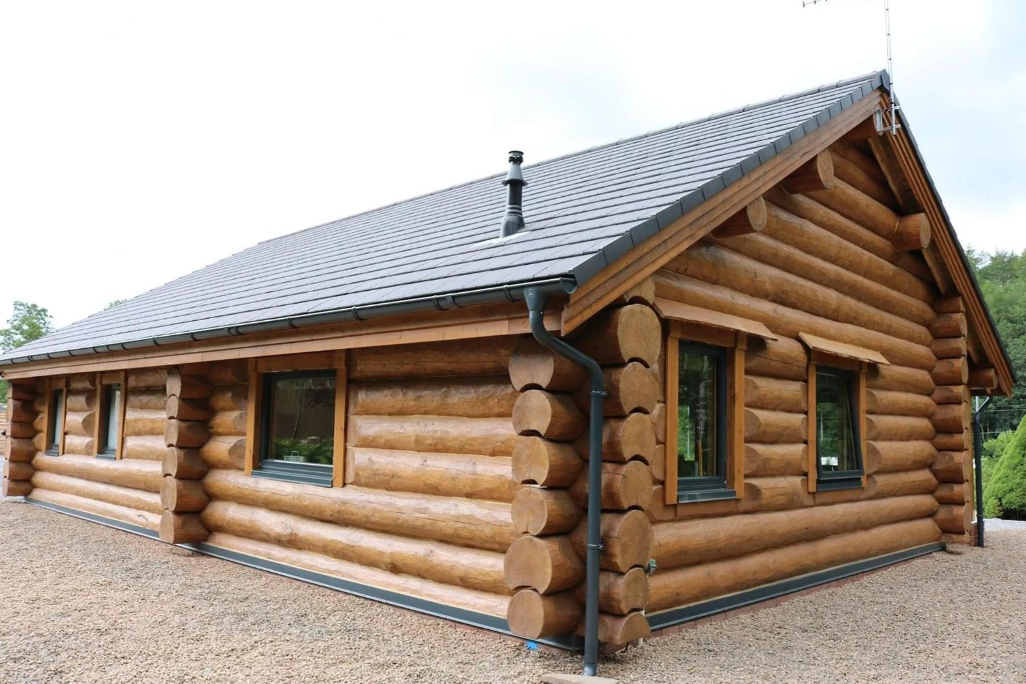 Property building in Ewes Water Log Cabins