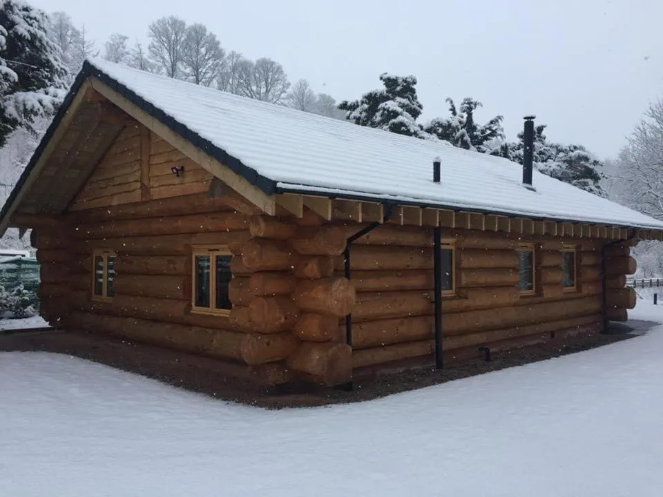Property building in Ewes Water Log Cabins