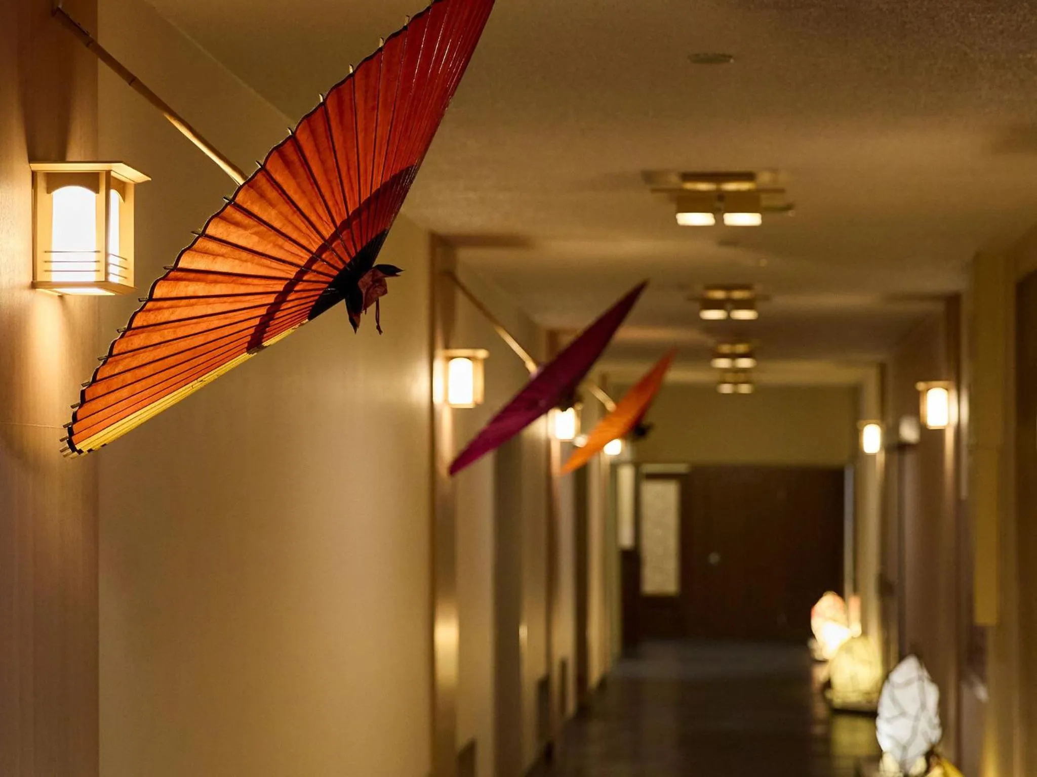 Area and facilities in Misasa Royal Hotel