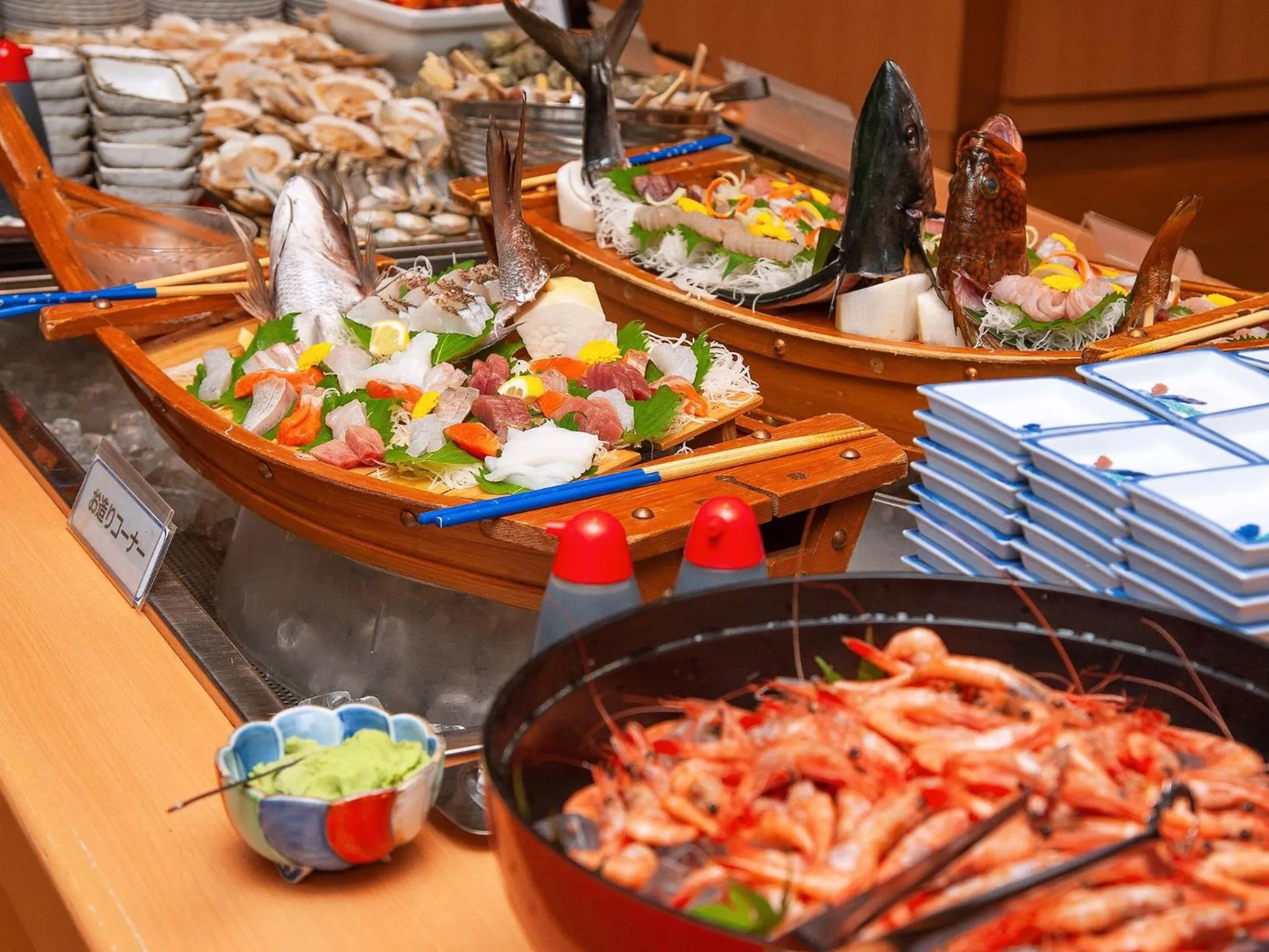 Food in Misasa Royal Hotel