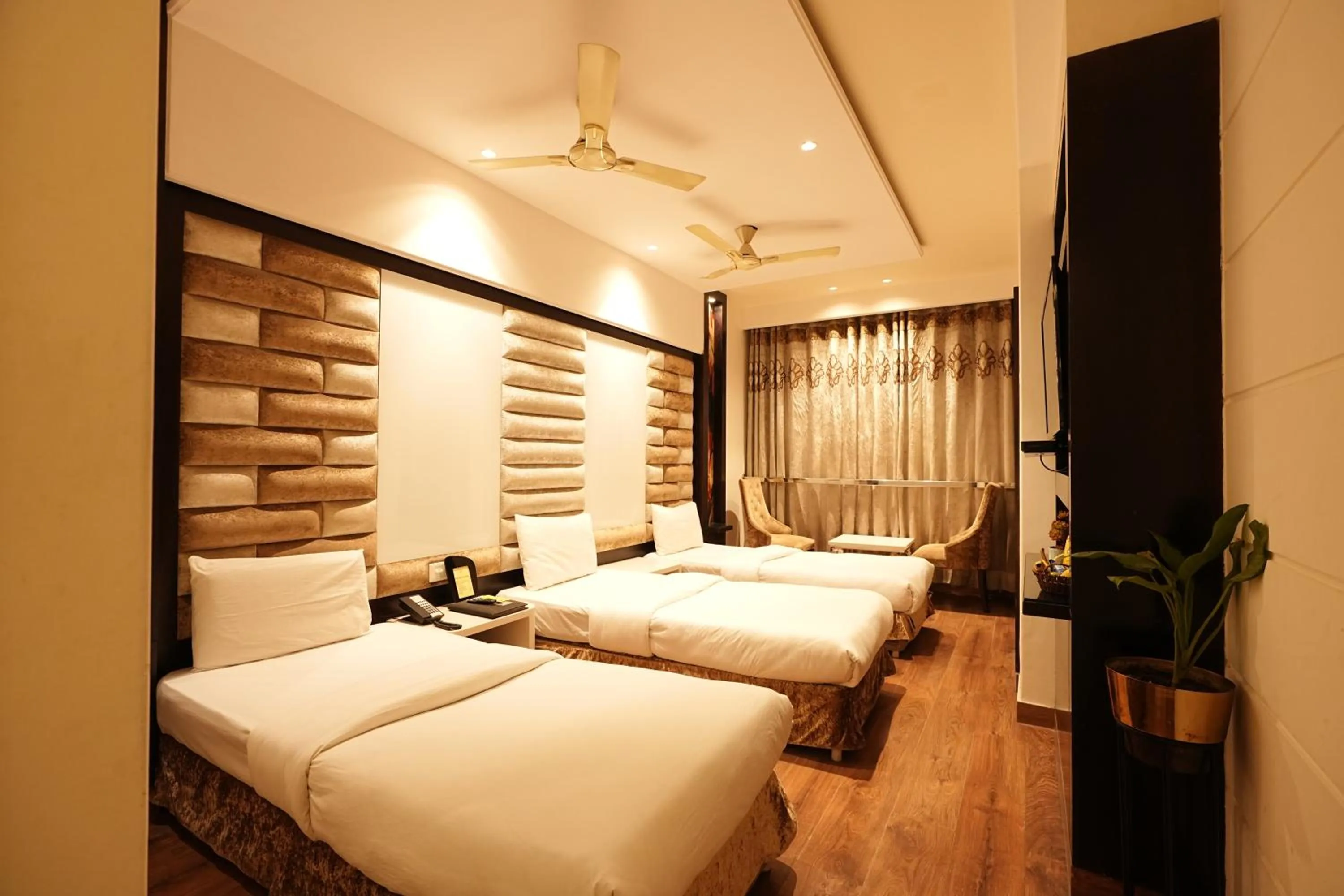 Bedroom, Bed in THE SINGH EMPIRE,New Delhi City Centre
