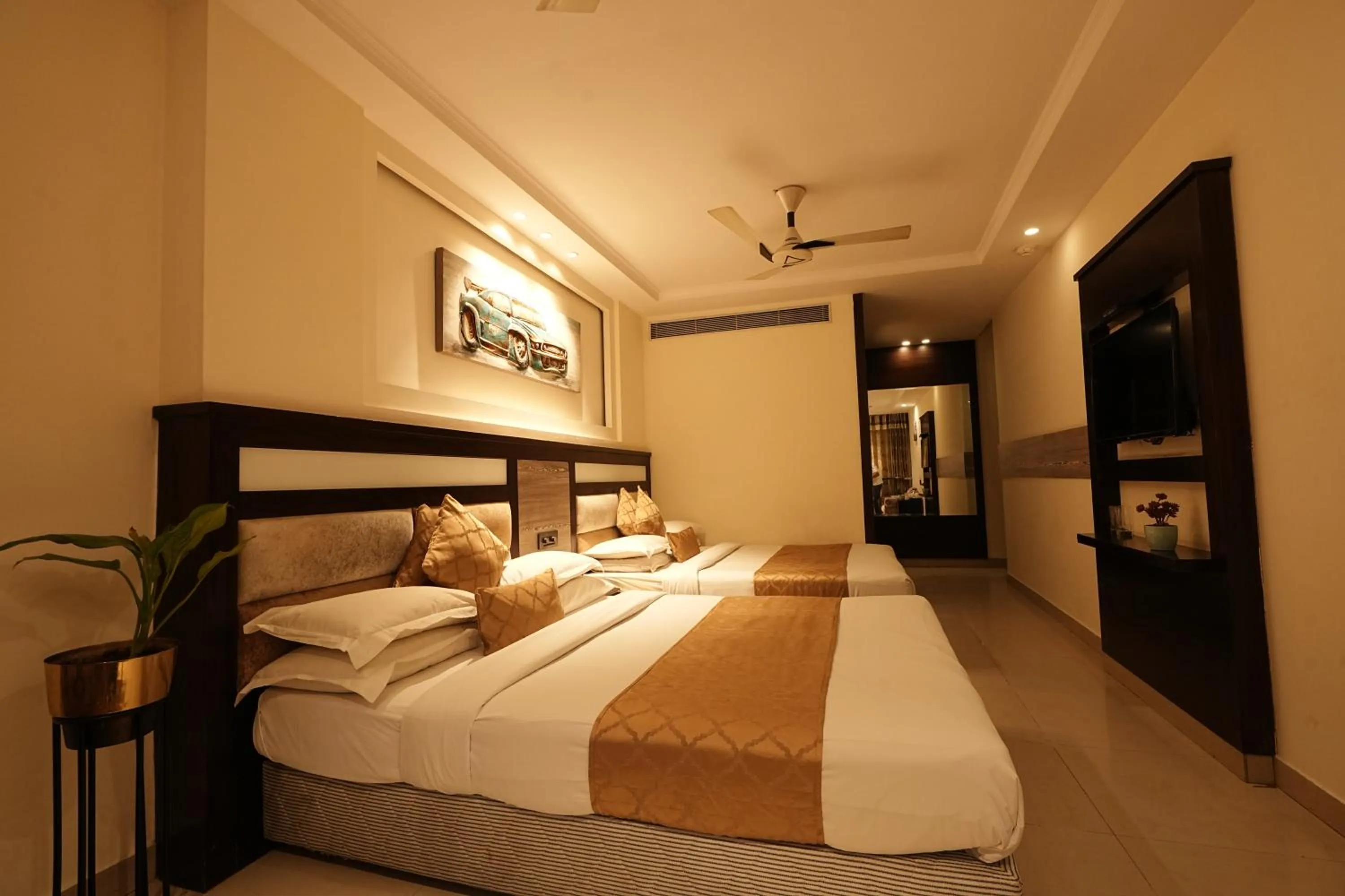 Bedroom in THE SINGH EMPIRE,New Delhi City Centre